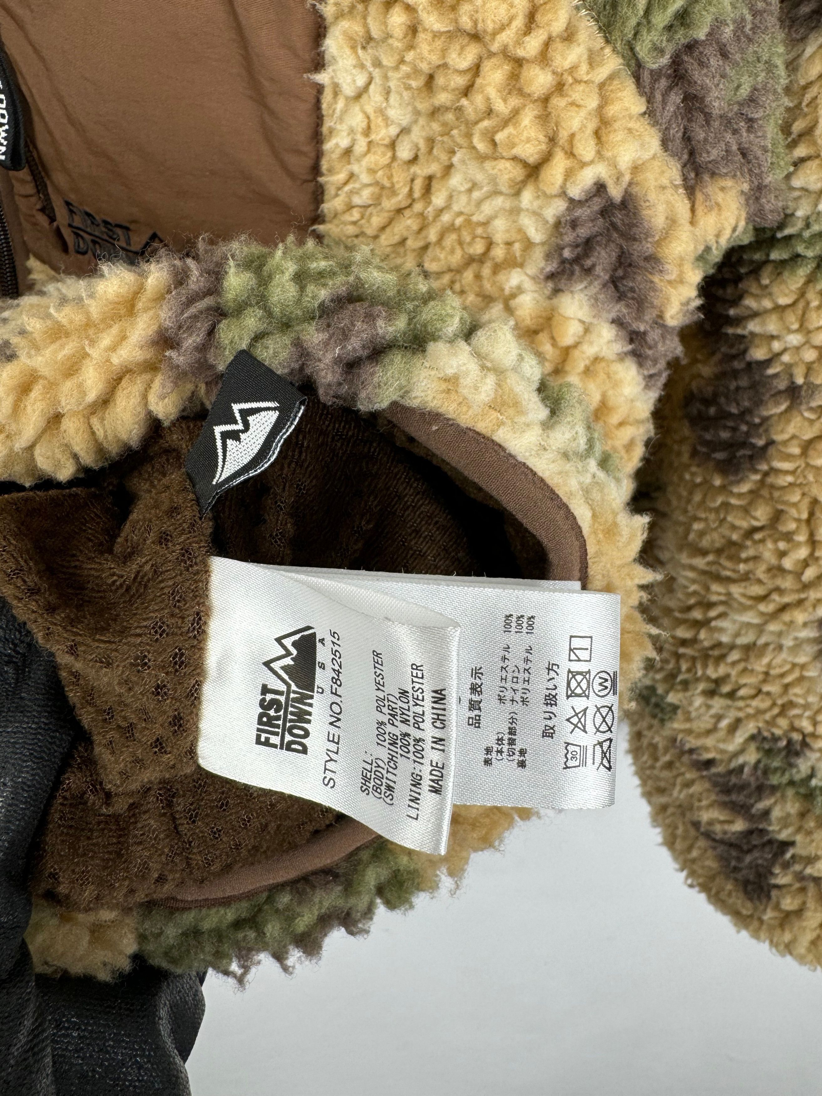 Other FIRST DOWN Camo Fleece Full Zip Size US S / EU 44-46 / 1 - 9 Thumbnail