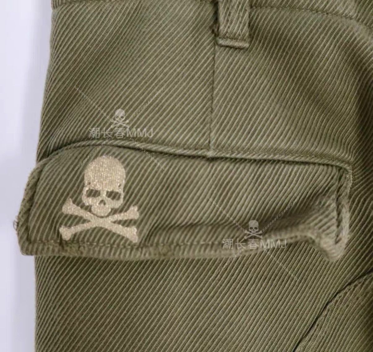 Mastermind Japan Green Cargo Pants with Multiple Pockets - Size 34 Size US 34 / EU 50 - 4 Thumbnail