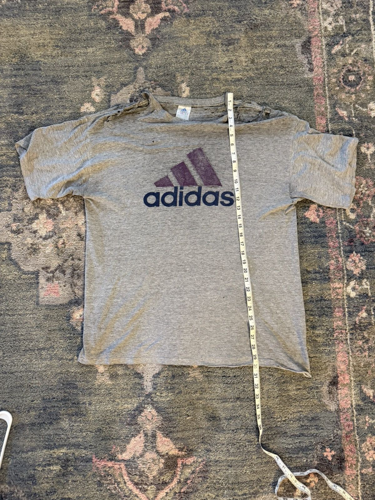 Adidas Vintage adidas shirt Size US XL / EU 56 / 4 - 2 Thumbnail