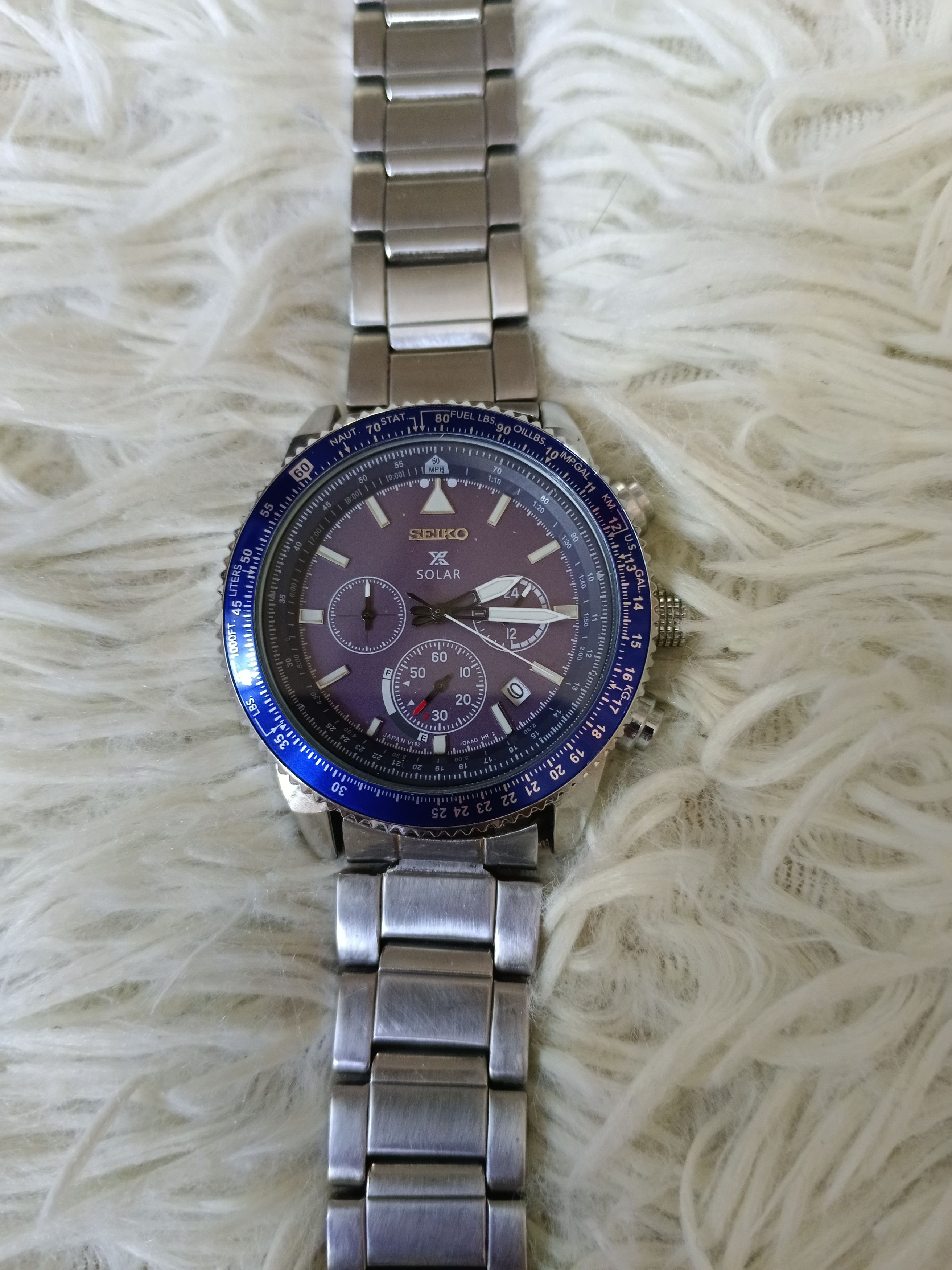 Seiko SEIKO X SOLAR SAPPHIRE CRYSTAL Size ONE SIZE - 3 Thumbnail