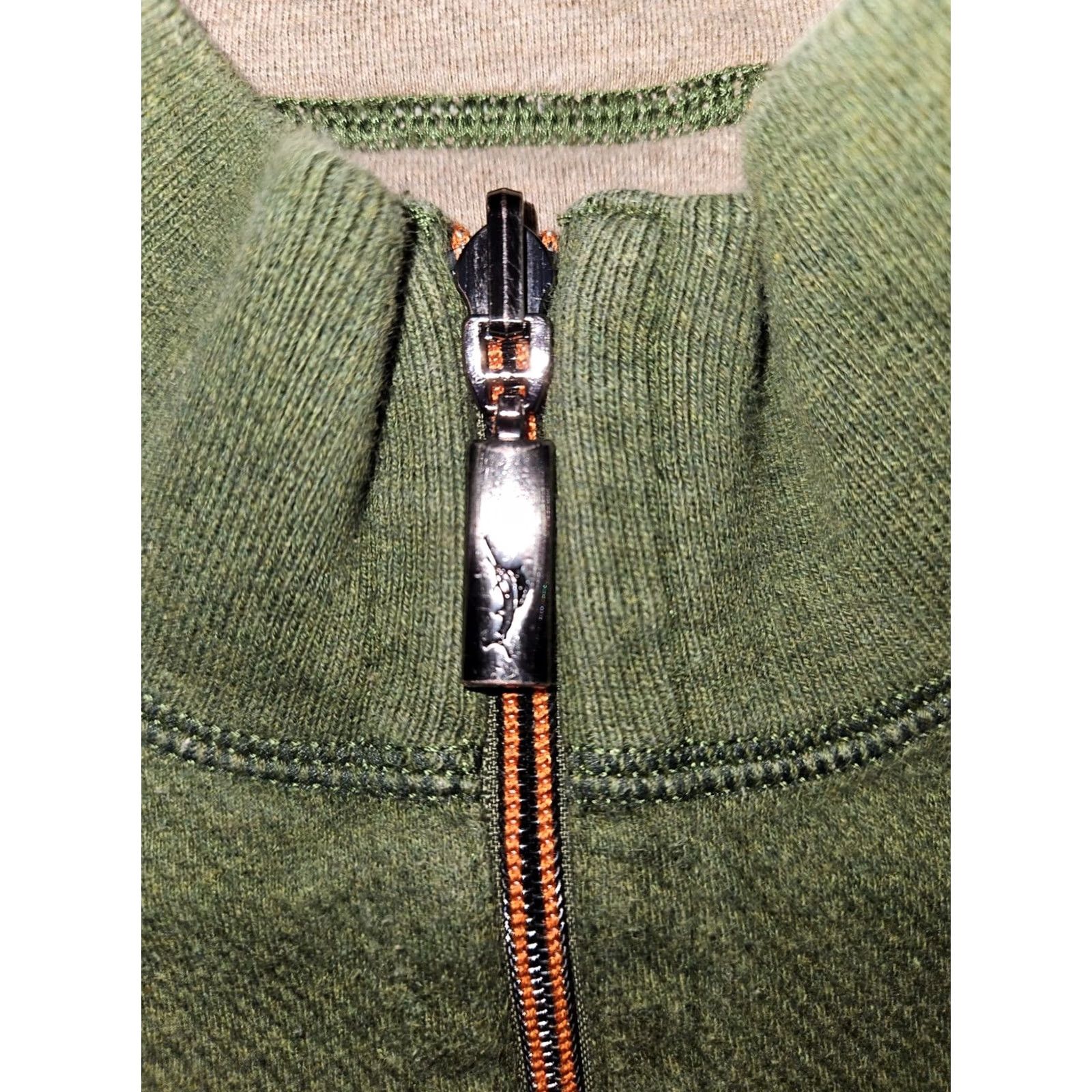 Tommy Bahama Tommy Bahama Pullover Mens L Green Zip Men Mock Neck Long Sleeve Casual Preppy Size US L / EU 52-54 / 3 - 4 Thumbnail