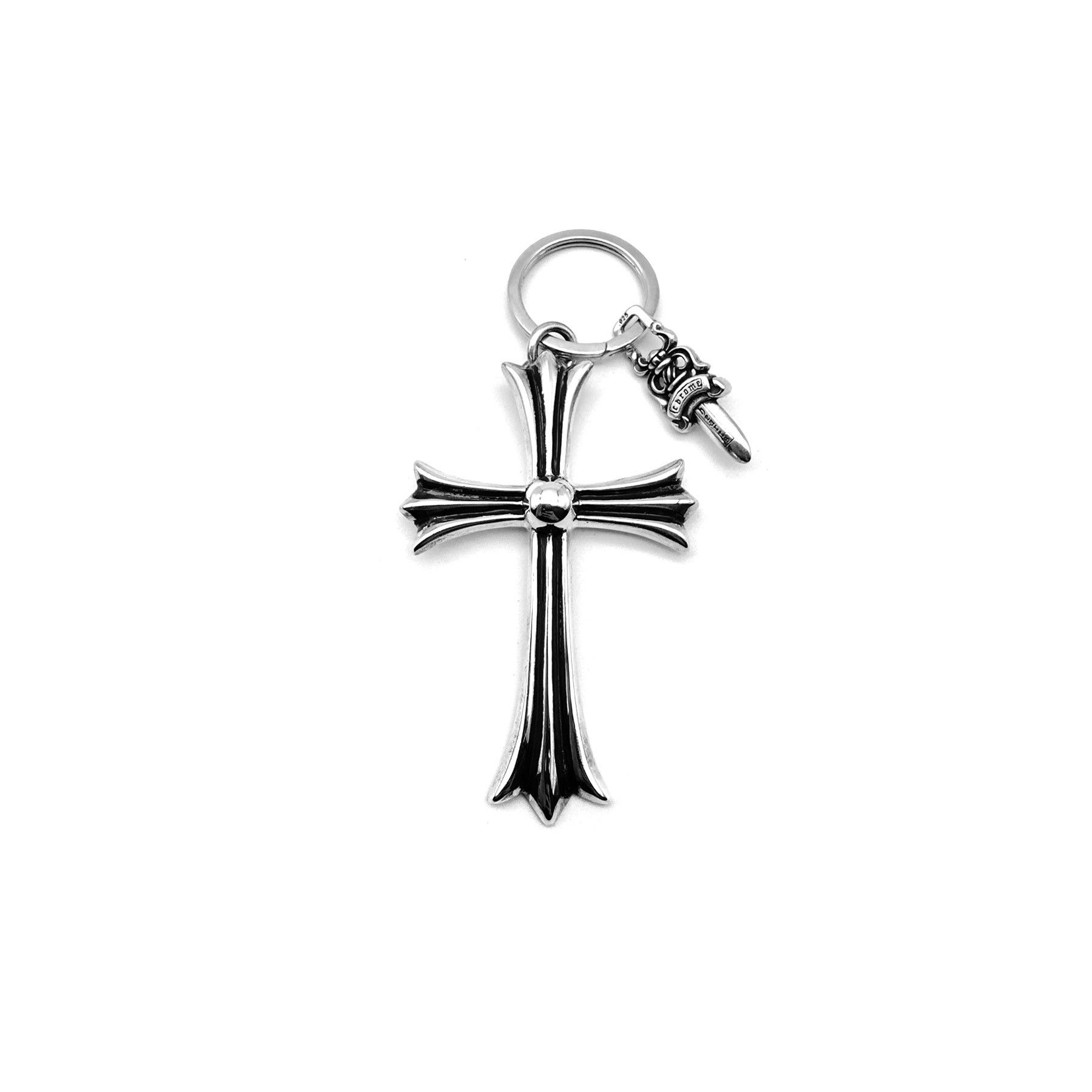 Chrome Hearts Chrome Hearts Silver Cross&Dagger Keychain Size ONE SIZE - 1 Thumbnail