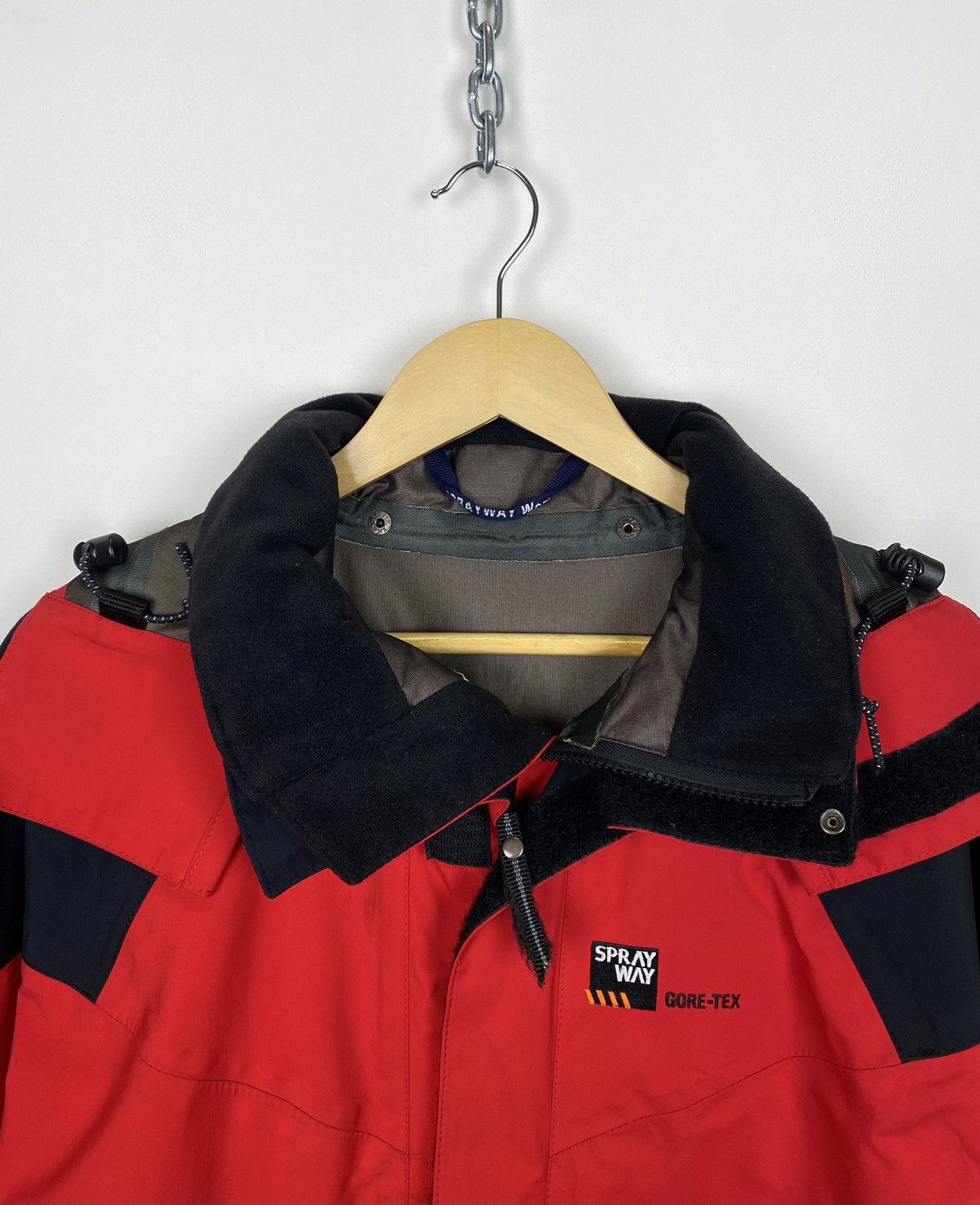 Goretex Vintage Sprayway Gore-Tex Mountain Jacket 208 B Jacket Women Size L / US 10 / IT 46 - 7 Thumbnail