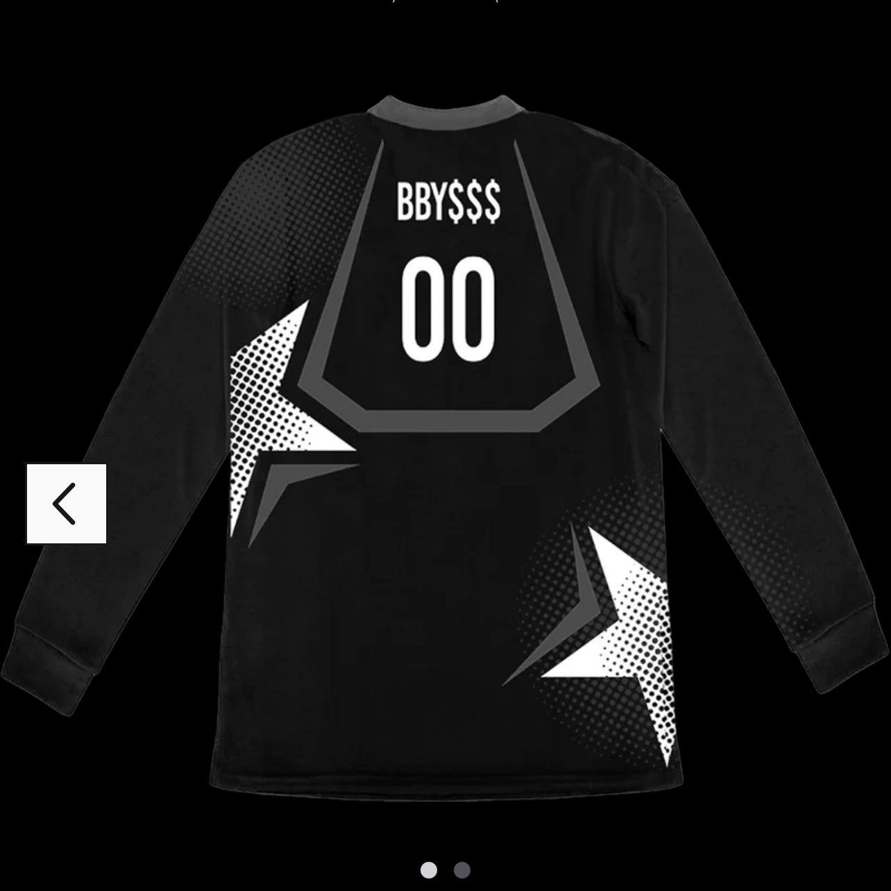 トップス destroy lonely BBY$ Motocross Jersey BBY$ Black Motocross Jersey - Destroy Lonely | Roblox Item