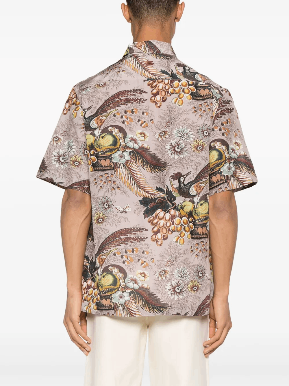 Other Floral-Print Bowling Shirt | Pink Size US M / EU 48-50 / 2 - 2 Thumbnail