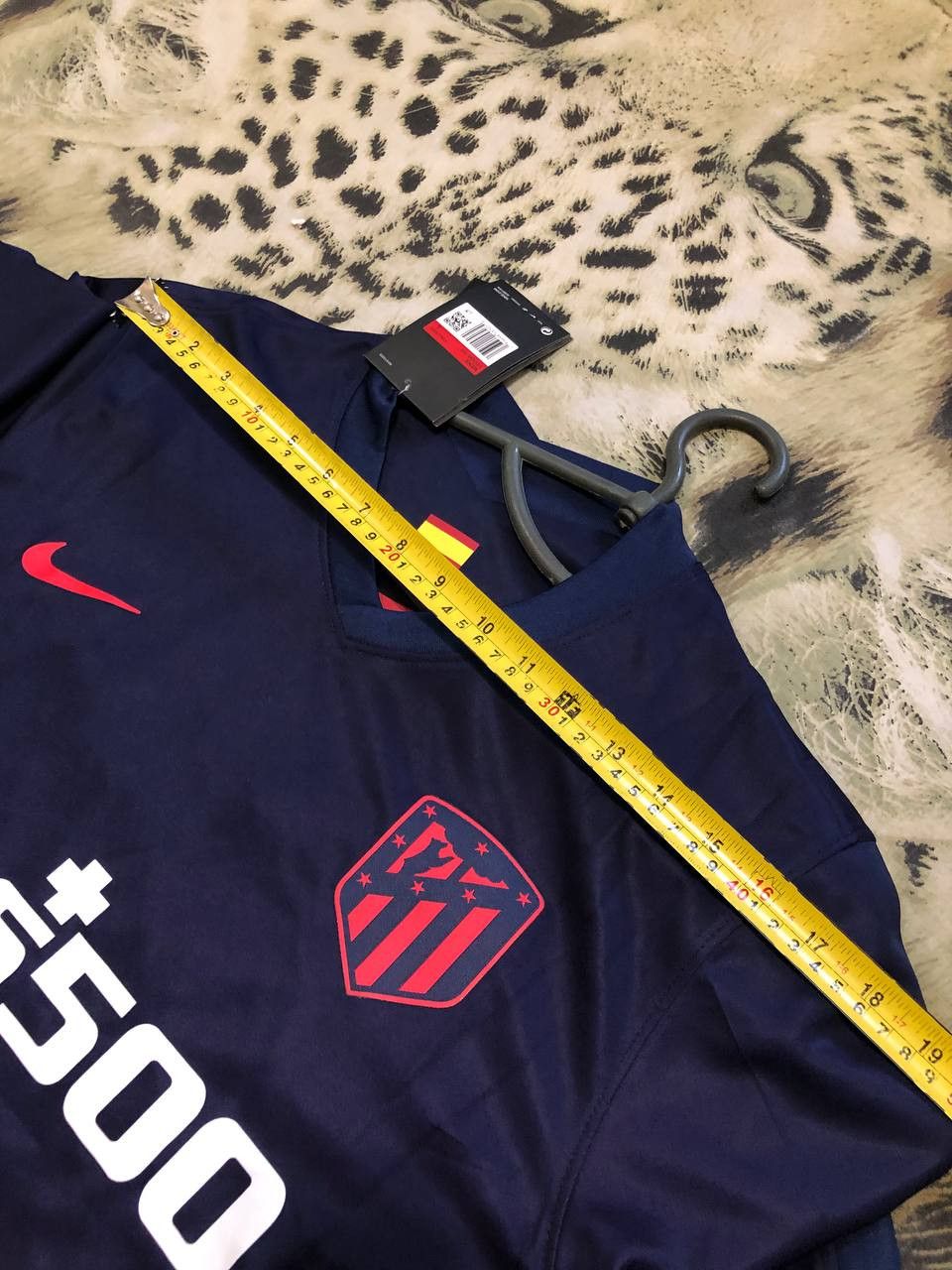 Nike ATLETICO MADRID FOOTBALL SHIRT SOCCER JERSEY NIKE Size US L / EU 52-54 / 3 - 8 Thumbnail
