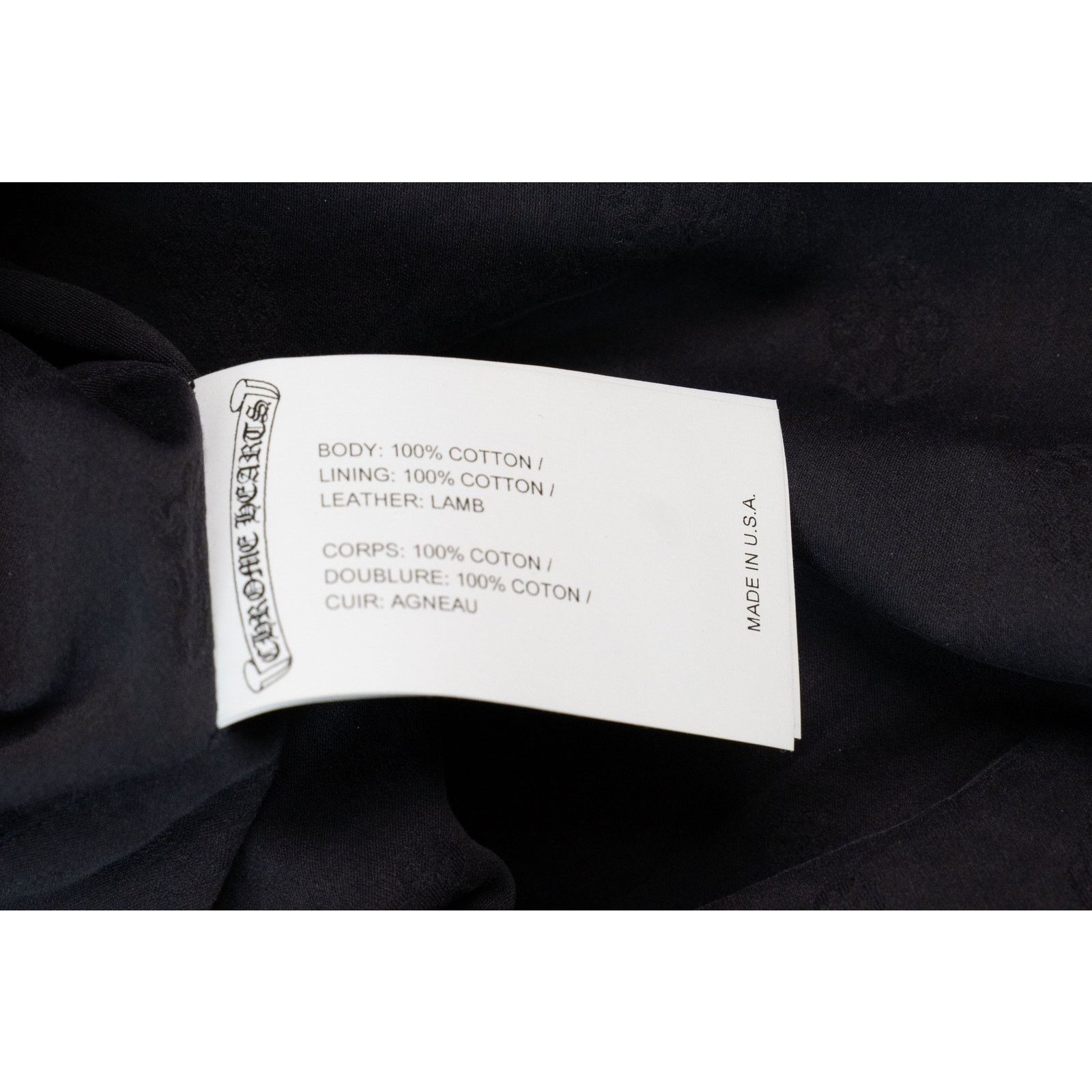 Chrome Hearts Leather Cemetery Triple Cross Denim Quarter-Zip Jacket Size US M / EU 48-50 / 2 - 6 Thumbnail