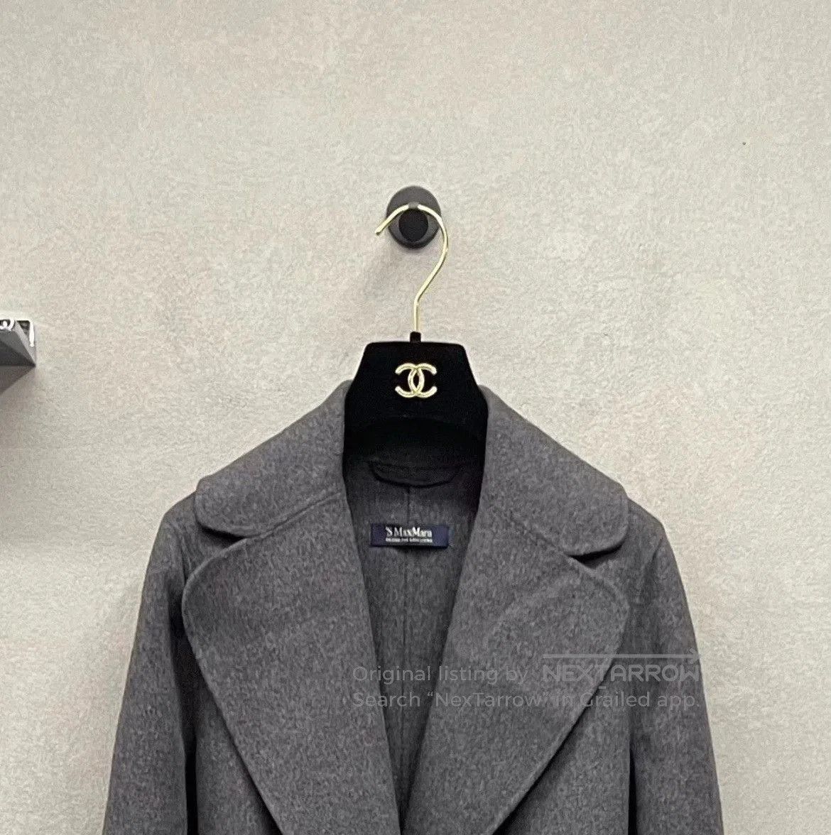 Max Mara MaxMara Gray Robe Coat Size 38. Size S / US 4 / IT 40 - 4 Thumbnail