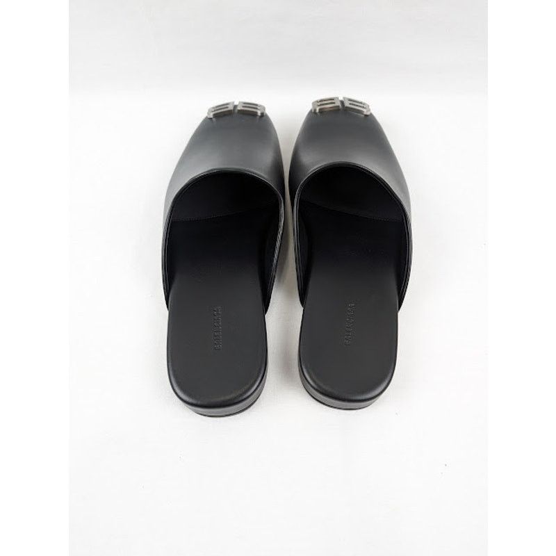 Balenciaga o1rshd1 Cozy New BB Mules in Black Size US 8 / EU 41 - 18 Thumbnail