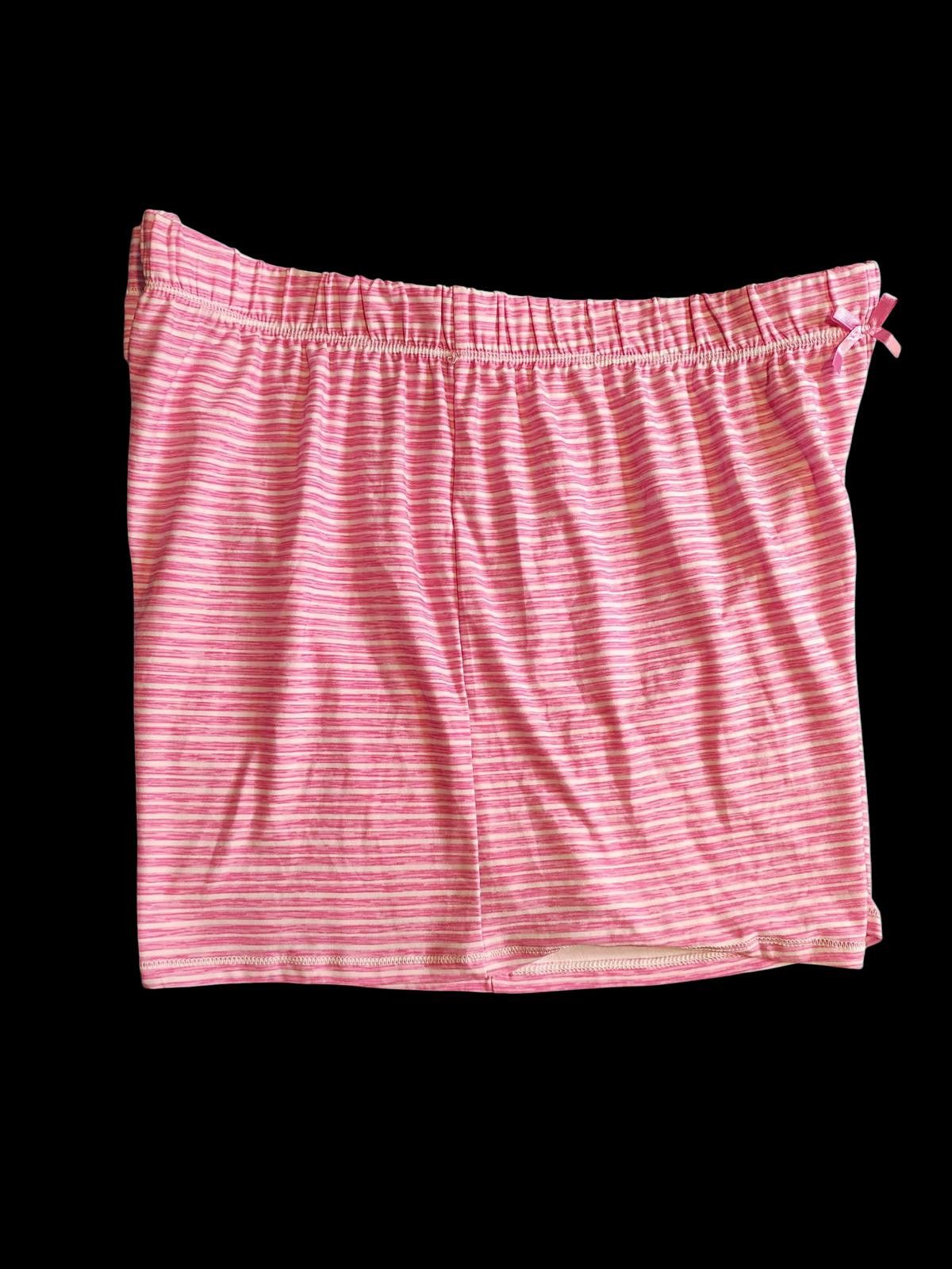 Other Roudelain Pink Striped Women's Casual Shorts Size 40" / US 18 - 5 Thumbnail