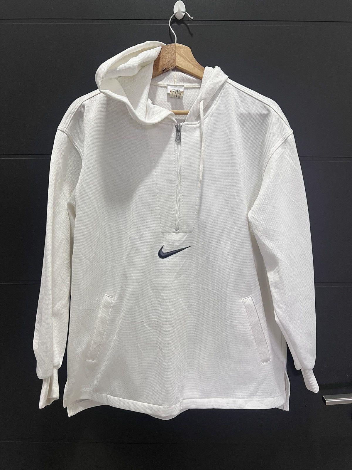 Vintage nike halfzip tracktop center swoosh