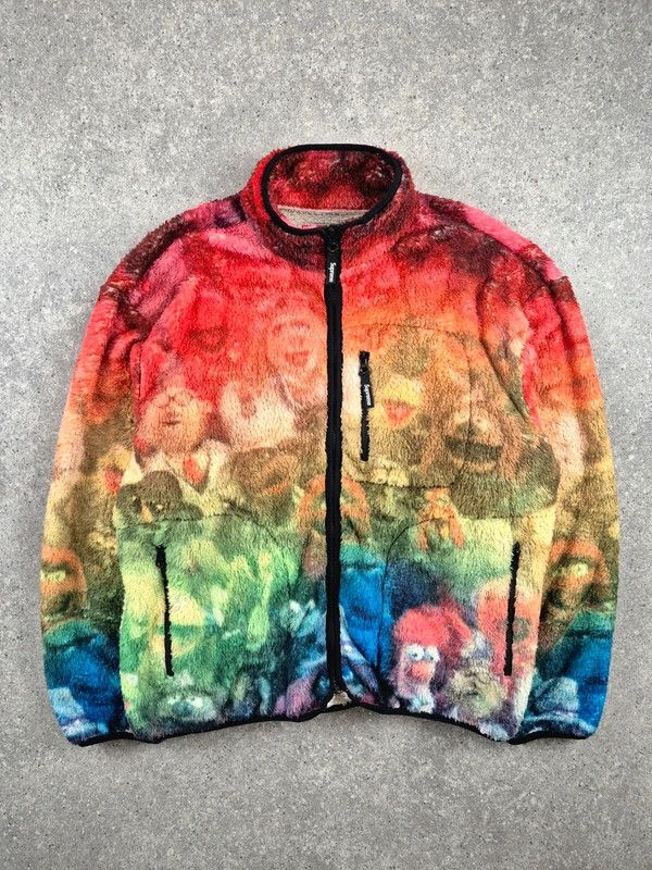 Supreme Supreme Men's Multi Muppet Show Fleece Jacket Size M Size US M / EU 48-50 / 2 - 1 Thumbnail