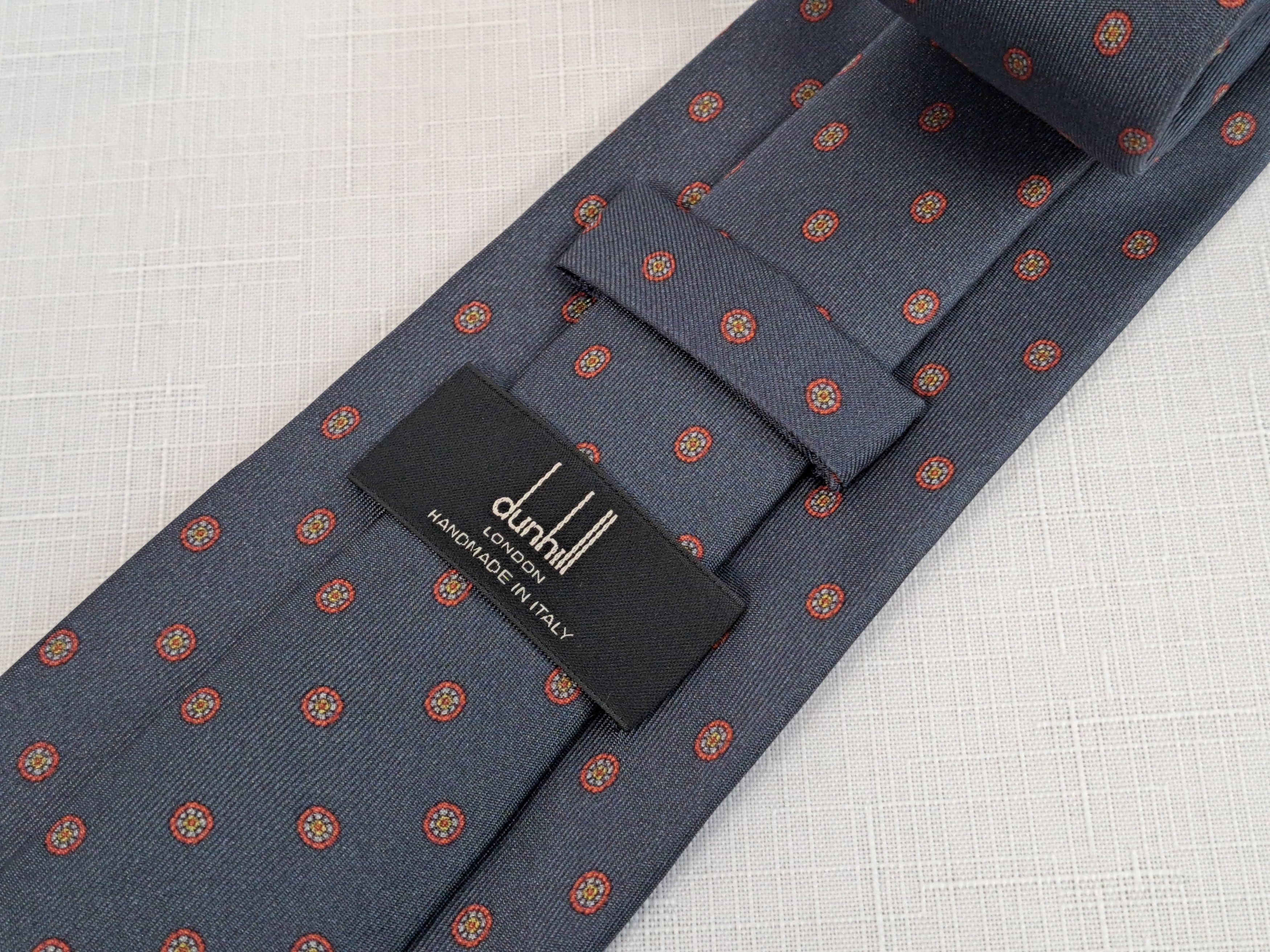 Alfred Dunhill DUNHILL mulberry silk tie. Made in Italy Size ONE SIZE - 1 Thumbnail