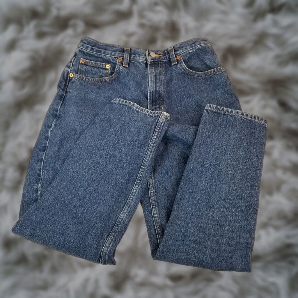 Gap GAP Classic Womens Jeans Blue 100% Cotton High Rise Denim Straight Leg Size 30W Size 30" / US 8 / IT 44 - 1 Thumbnail