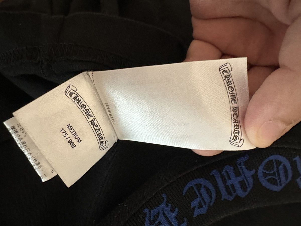 Chrome Hearts Chrome Hearts Black/Blue Neck Logo S/S Size US M / EU 48-50 / 2 - 5 Thumbnail