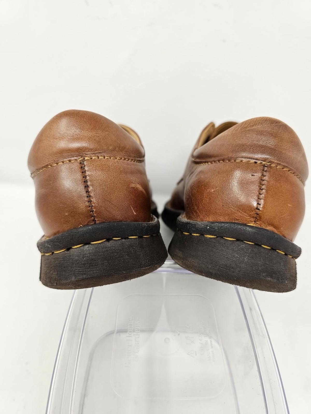 Born Born Handcrafted Brown Lace Up Leather Cushioned CasualShoes Size US 9 / IT 39 - 3 Thumbnail