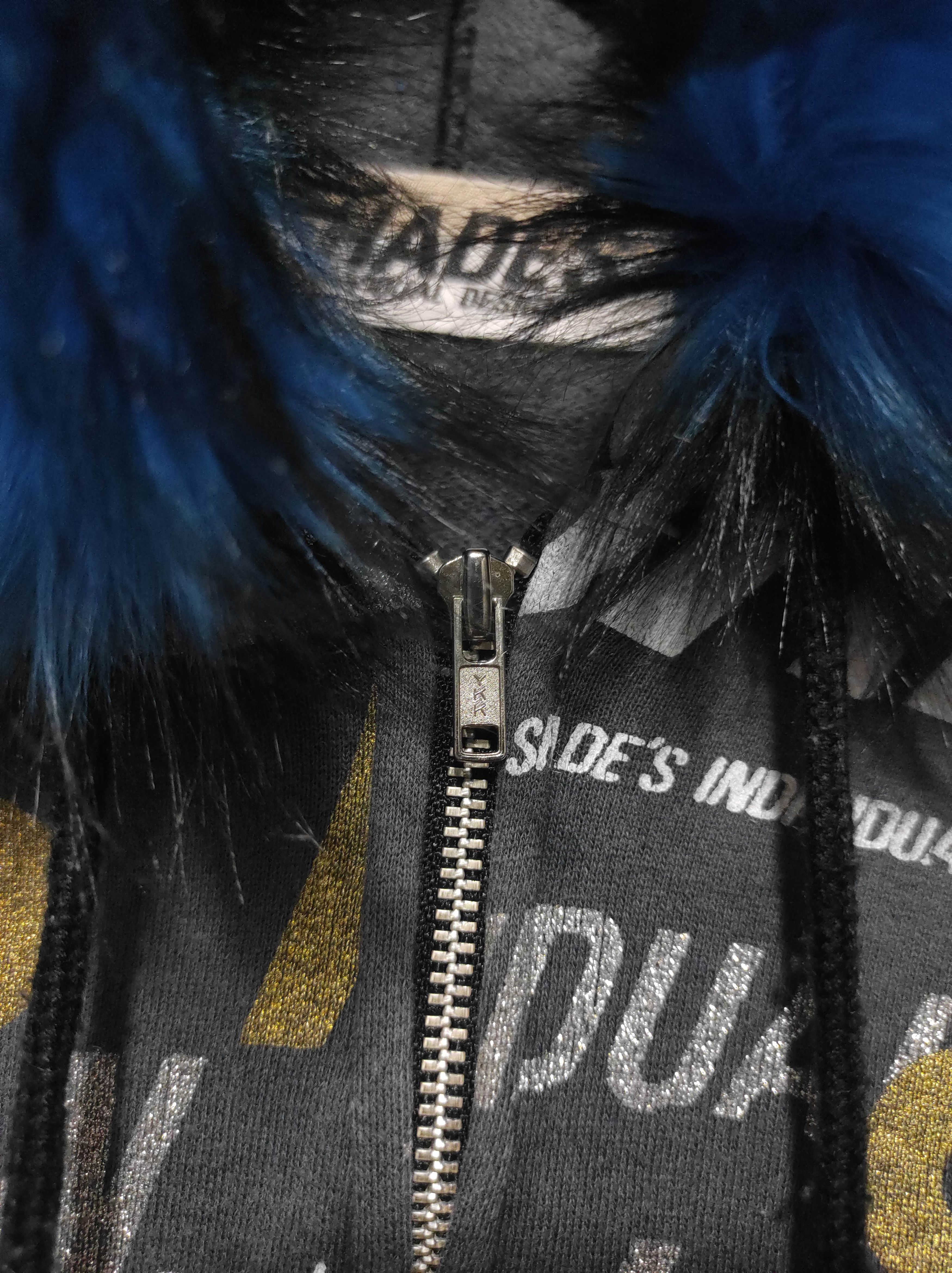 Hysteric Glamour Shade's Individual Design Fur Hoodie IfSixWasNine LGB style Size US L / EU 52-54 / 3 - 9 Thumbnail