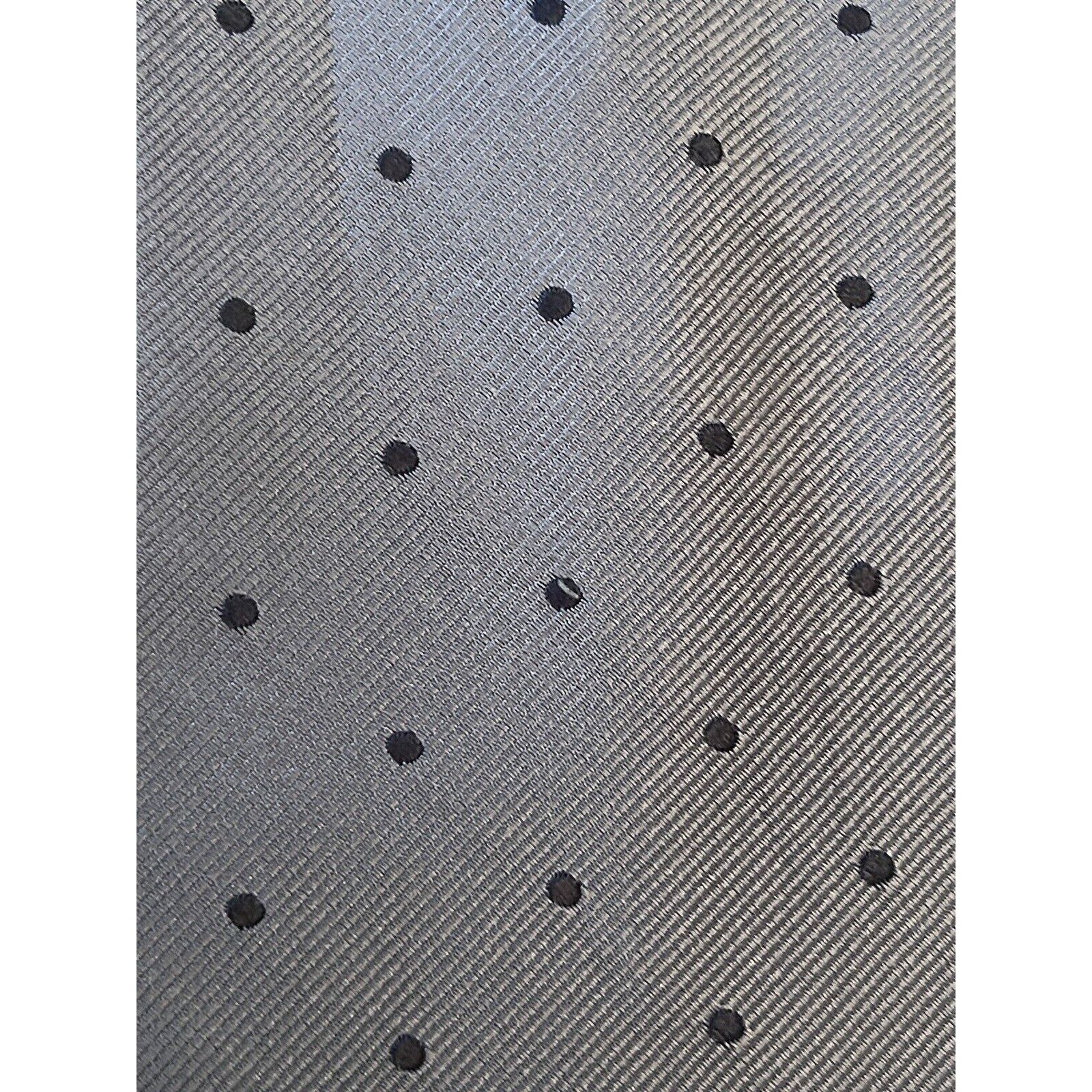 Covington Covington Gray Black Repp 100% Silk Made In China Size ONE SIZE - 9 Thumbnail