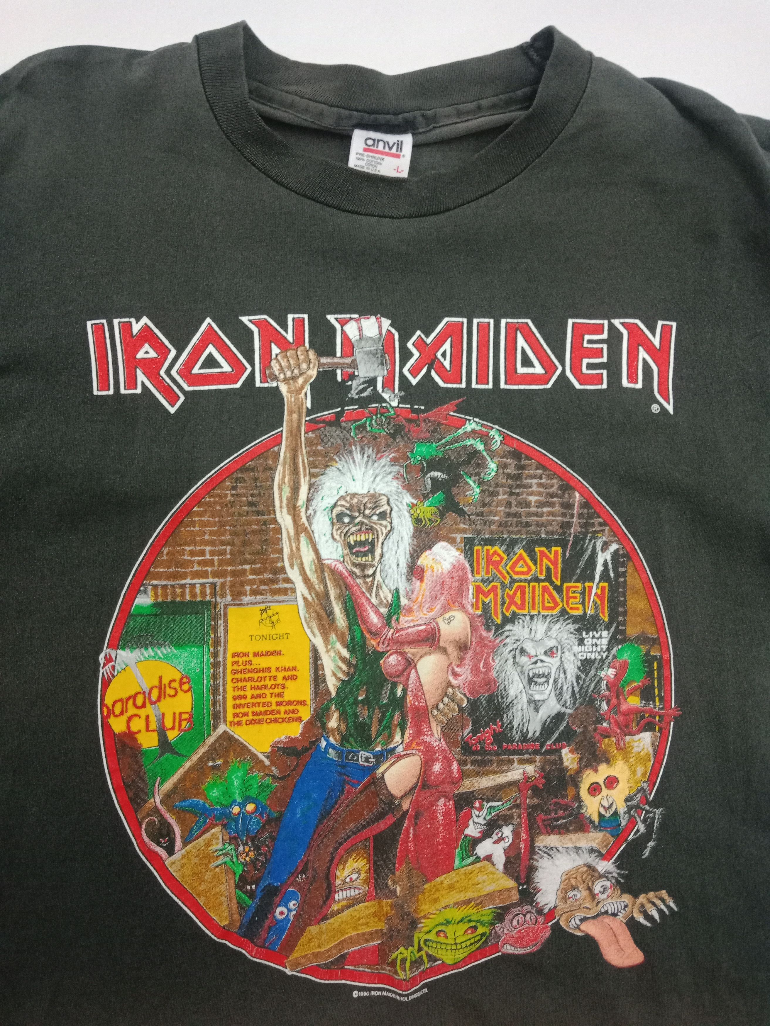 Iron Maiden × Vintage 94 Iron Maiden Bring Your Daughter To The Slaughter #A Size US L / EU 52-54 / 3 - 6 Thumbnail
