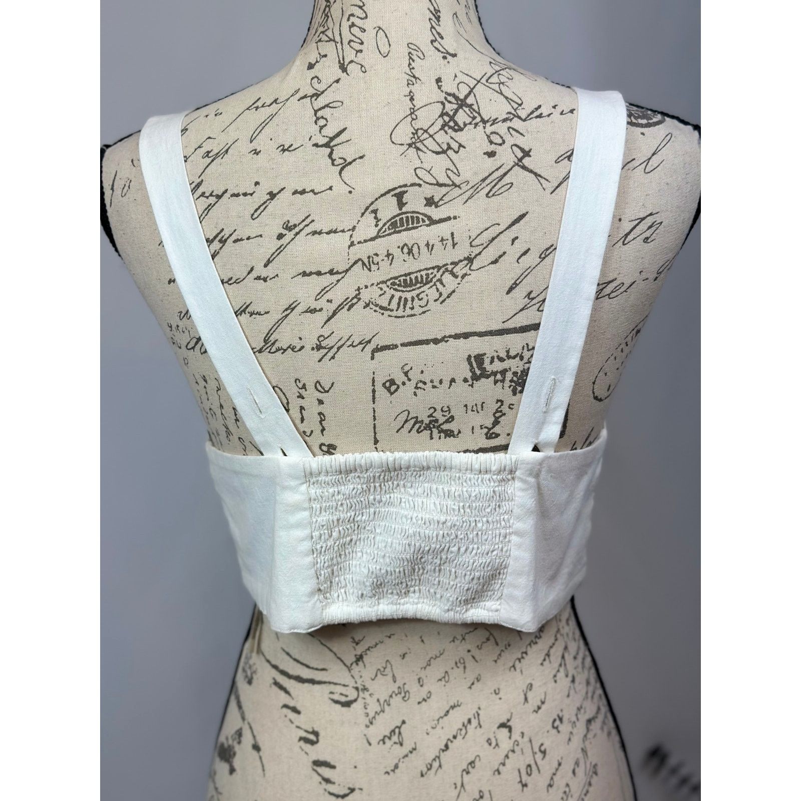 Free People Free People This is Love 4 Button Crop Top White M Size M / US 6-8 / IT 42-44 - 8 Thumbnail