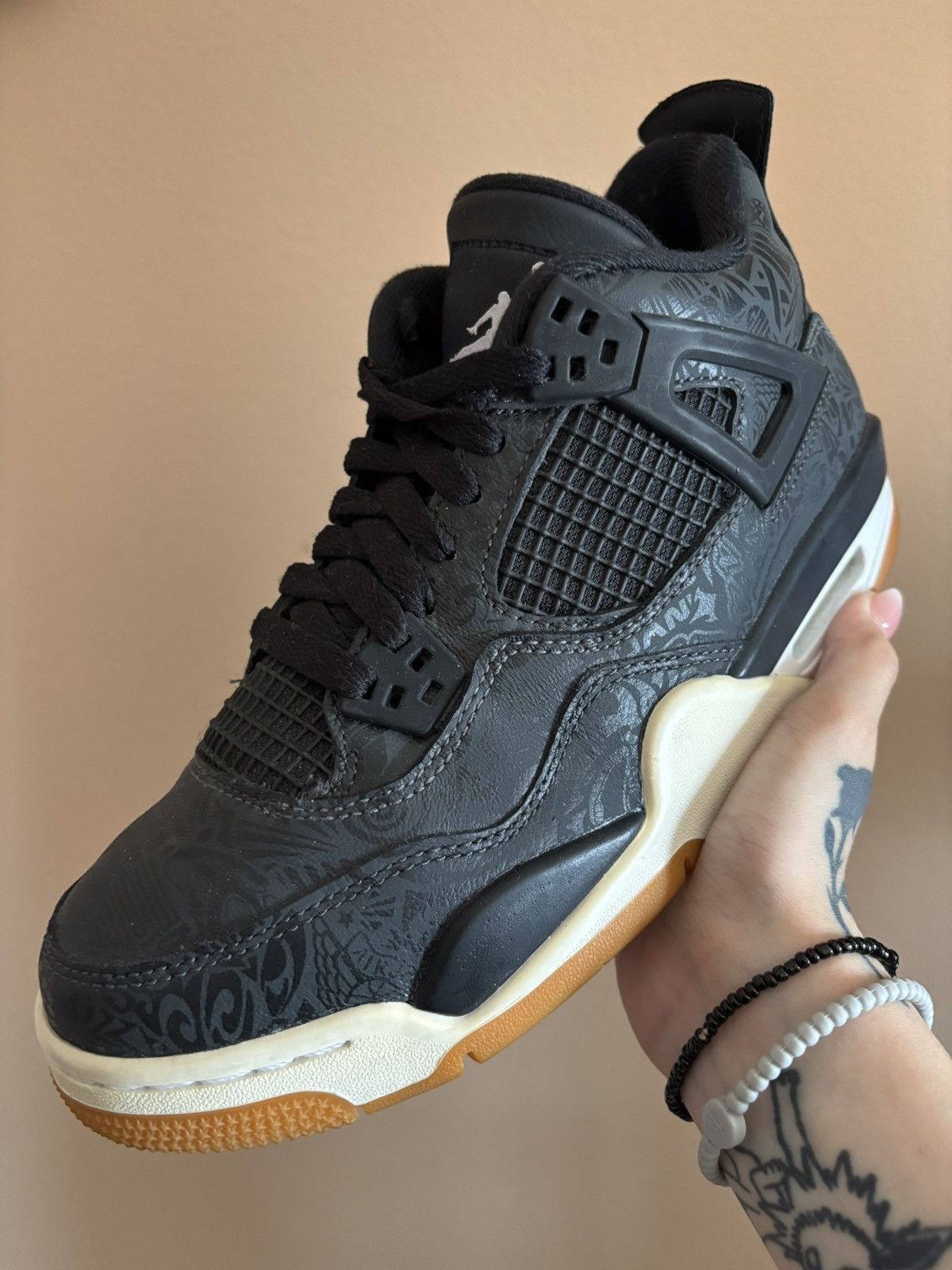 Jordan Brand Air Jordan 4 Retro GS 'Laser' Size US 6.5 / EU 39-40 - 1 Thumbnail