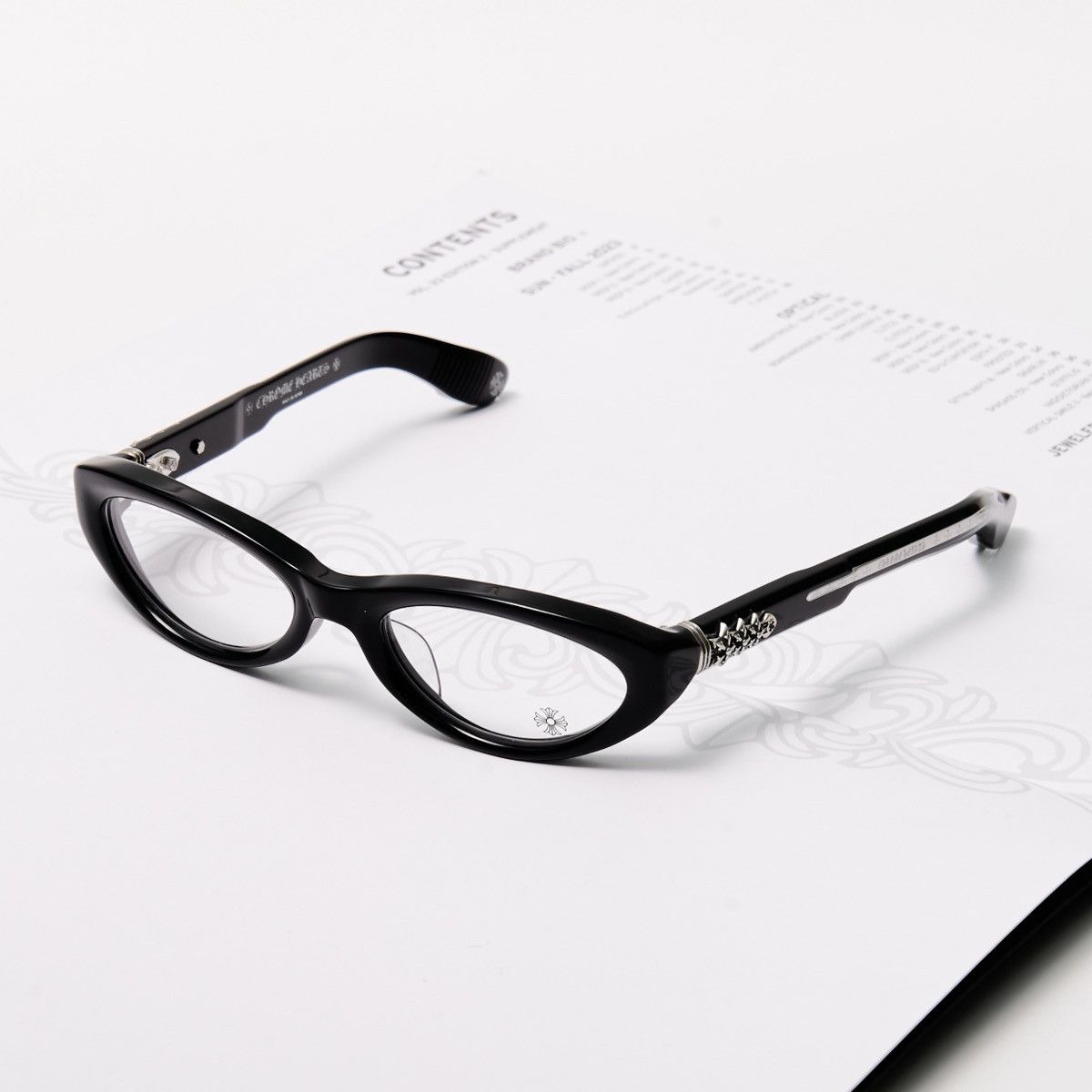 Chrome Hearts CHROME HEARTS BLASTER BLACK GLASSES Size ONE SIZE - 2 Thumbnail