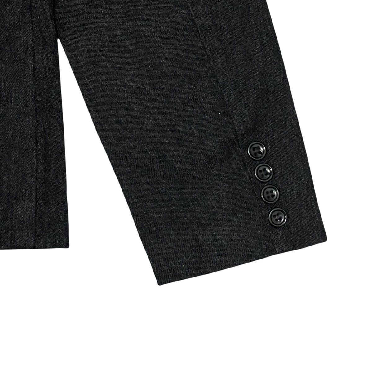 The Superior Labor Vintage The Superior Labor AW2008 Wool Leather Pocket Jacket Size US S / EU 44-46 / 1 - 21 Thumbnail