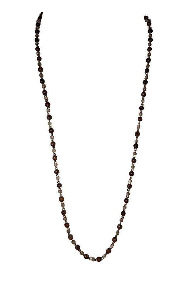 Designer Southeast Asian Sacred Agar Wood Sterling Necklace Size ONE SIZE - 2 Thumbnail