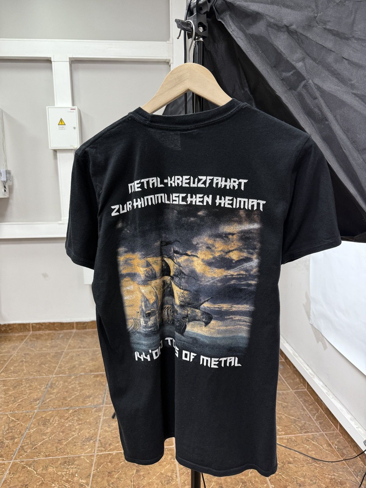 Band Tees 🇺🇸 Vintage Metal Church Heavy Thrash Metal T-Shirt Rare Retro Size US M / EU 48-50 / 2 - 2 Thumbnail