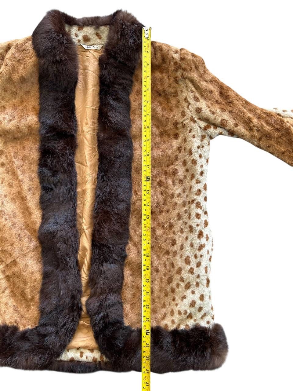 Japanese Brand Leopard Faux Fur Coat If Six Was Nine Style Size ONE SIZE - 8 Thumbnail