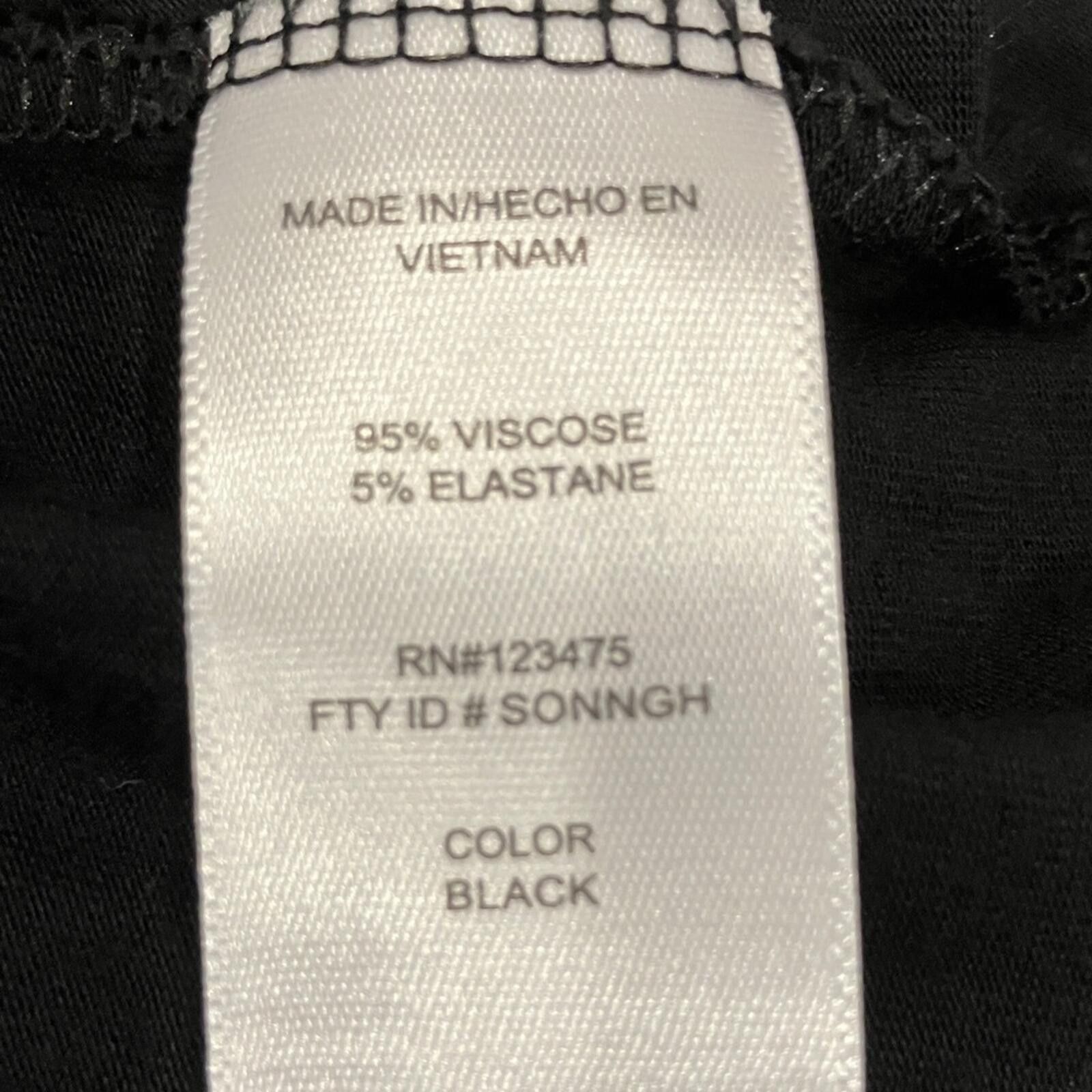 Other Ellen Tracy Classic Black Short Sleeve Tee Size L / US 10 / IT 46 - 5 Thumbnail