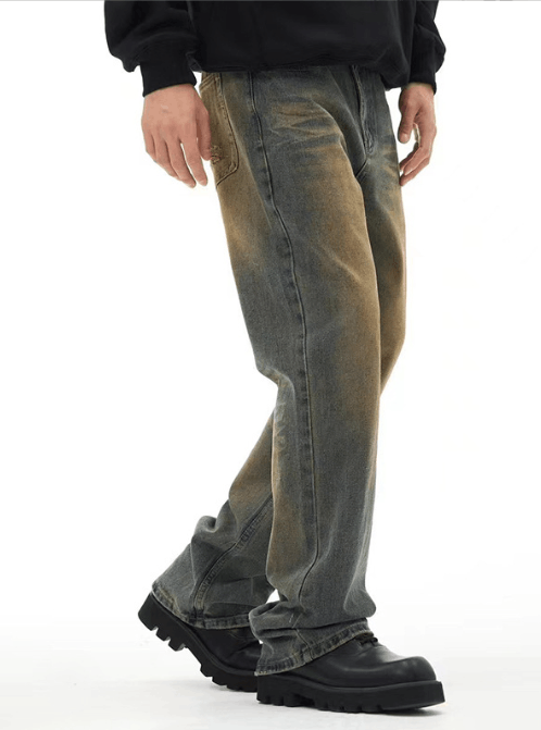 Japanese Brand × Jean High street trend American retro distressed jeans Size US 32 / EU 48 - 3 Thumbnail