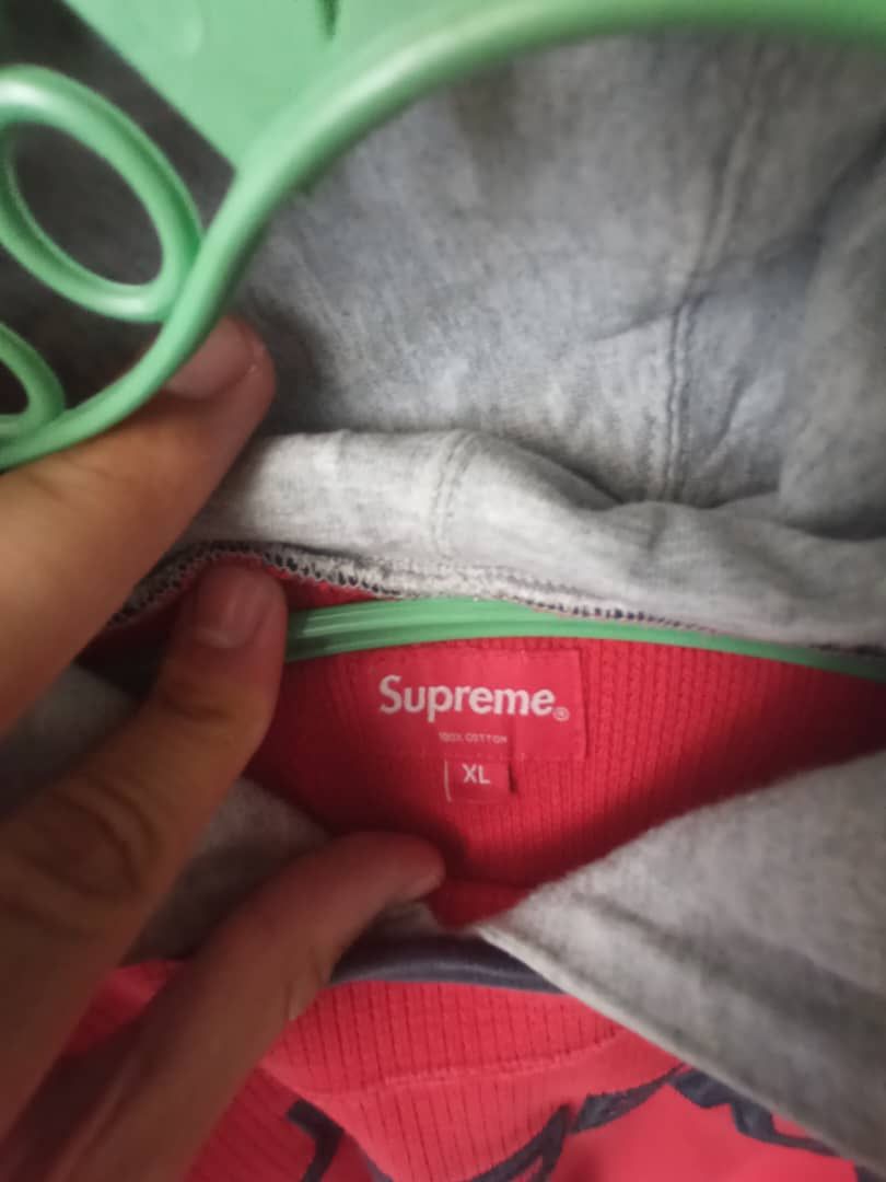 Supreme Supreme Hooded Waffle Ringer Size US XL / EU 56 / 4 - 6 Thumbnail