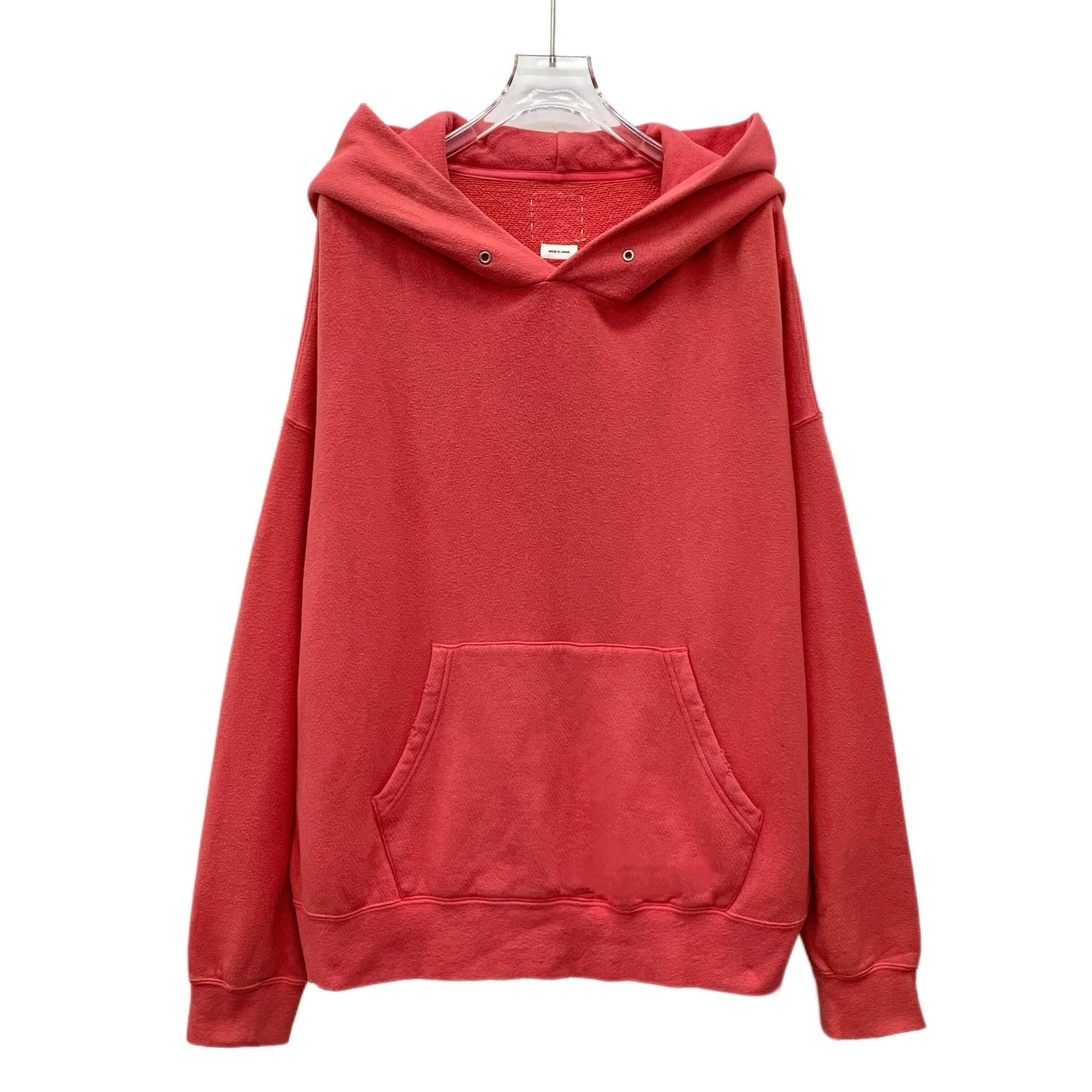 Visvim Visvim Red Cotton Long-Sleeve Hoodie M Size US M / EU 48-50 / 2 - 1 Thumbnail