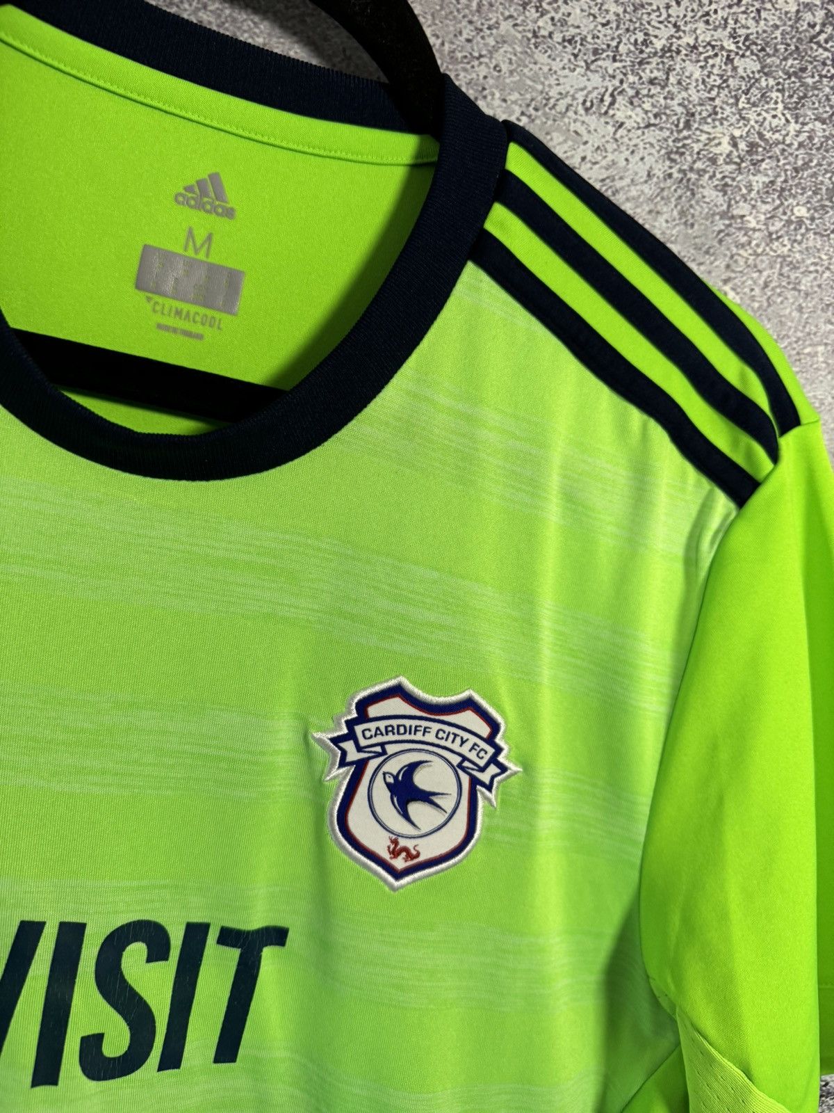 Adidas × Vintage Vintage Cardiff City 2018/19 Adidas Jersey blokcore Size US M / EU 48-50 / 2 - 10 Thumbnail