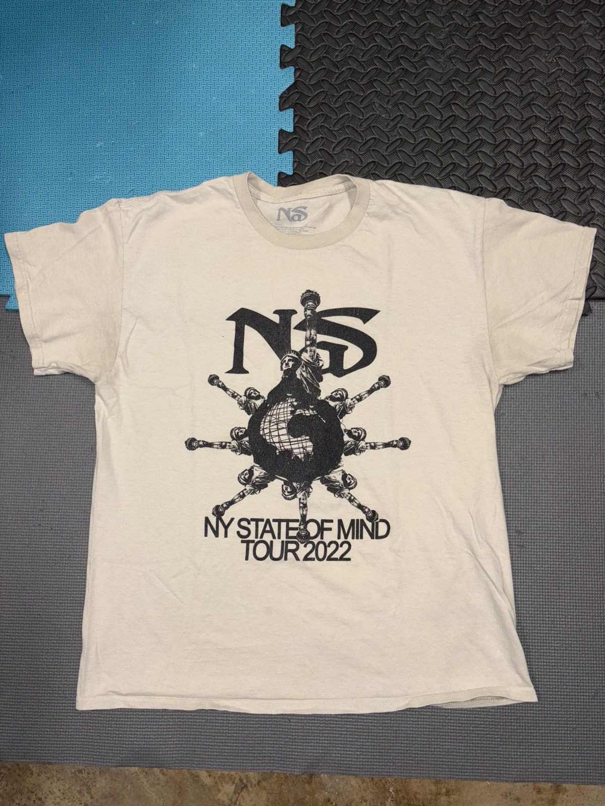 Nas Nas NY state of mind Large 2022 tour shirt Size US L / EU 52-54 / 3 - 1 Thumbnail