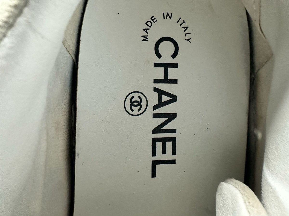 Chanel CHANEL pink and white suede sneakers EU38.5 Size US 8.5 / IT 38.5 - 5 Thumbnail