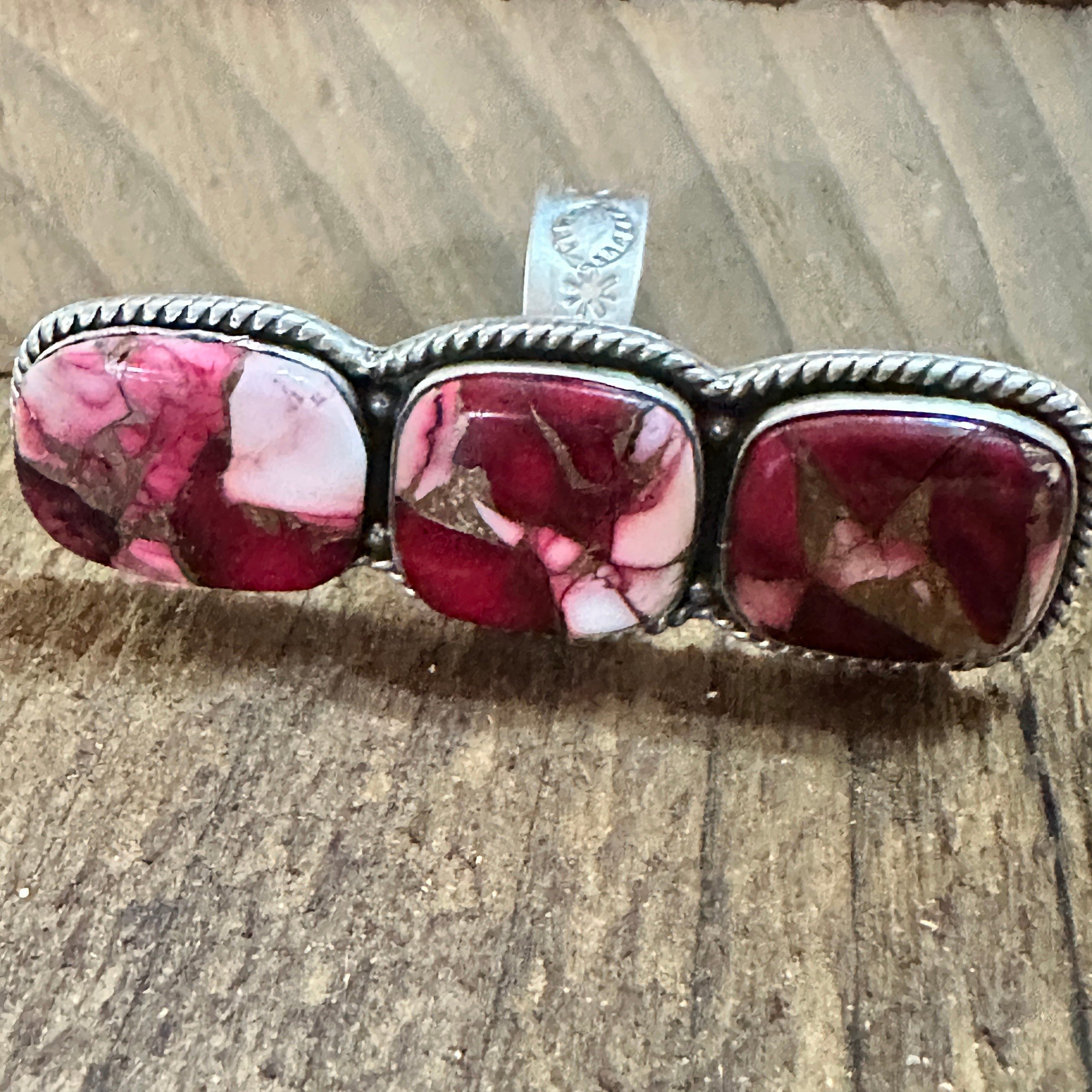 Other Handmade Sterling Silver Dahlia Rose Adjustable Ring by Nizh Size ONE SIZE - 4 Thumbnail