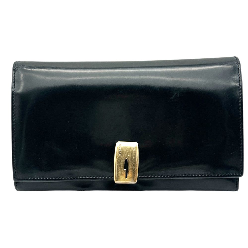Gucci GUCCI Long Wallet Black Unisex Size ONE SIZE - 2 Thumbnail