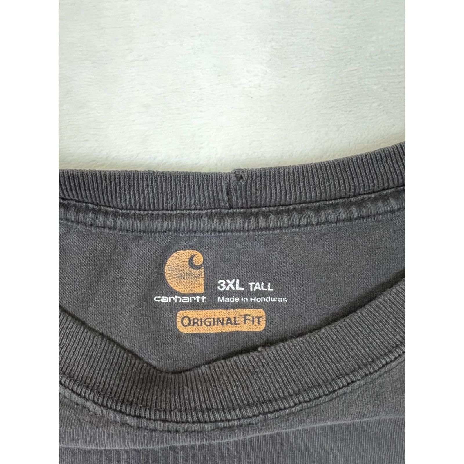 Carhartt Carhartt K87 Pocket T-Shirt Mens 3XLT Black Size US XXL / EU 58 / 5 - 3 Thumbnail