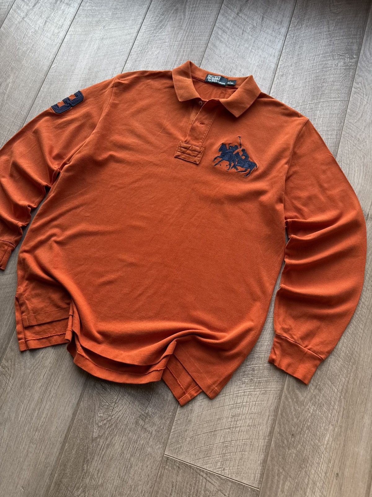Polo Ralph Lauren Polo Ralph Lauren Riders Club #3 vintage polo big pony Size US L / EU 52-54 / 3 - 2 Thumbnail