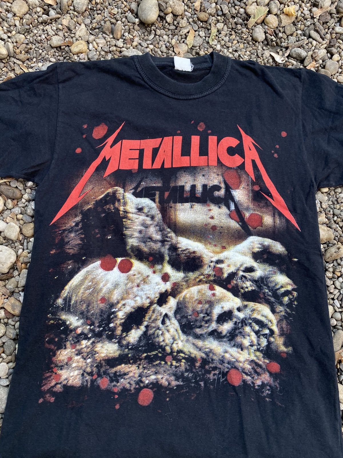 Metallica × Vintage Vintage 90s Metallica T-Shirt Size US M / EU 48-50 / 2 - 3 Thumbnail