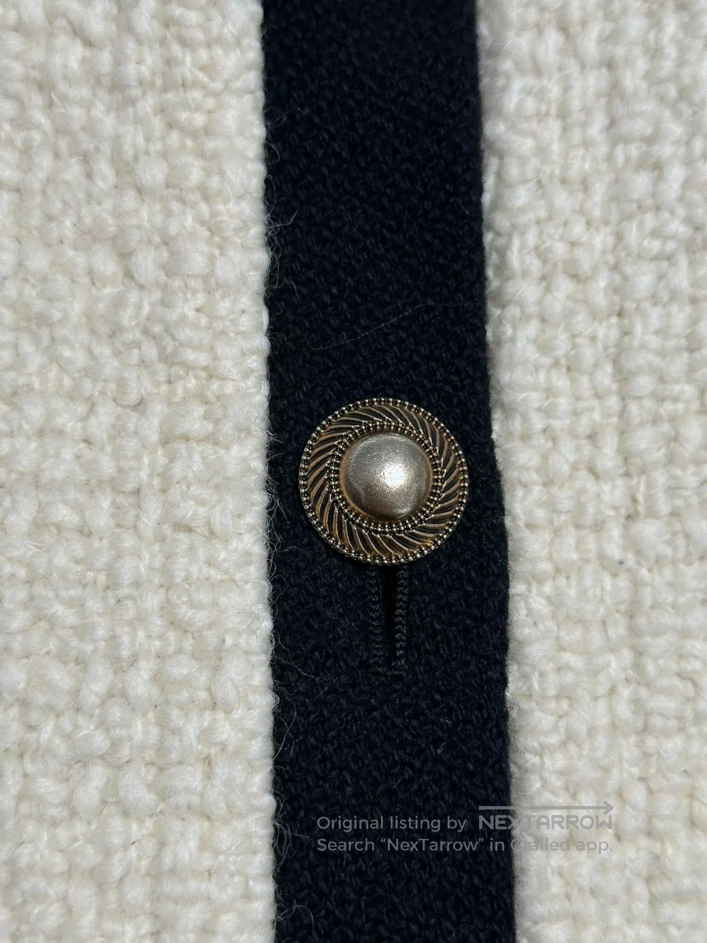 Saint Laurent Paris Saint Laurent White Tweed Jacket. Size S / US 4 / IT 40 - 3 Thumbnail