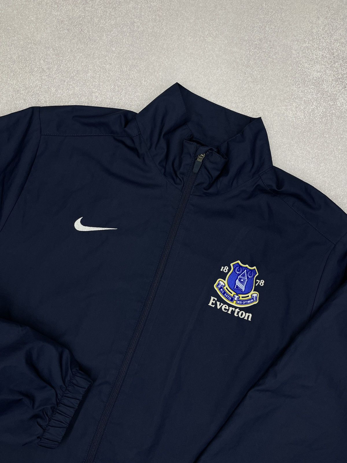 Nike Vintage Nike FC Everton Football Jacket Navy Size US L / EU 52-54 / 3 - 4 Thumbnail