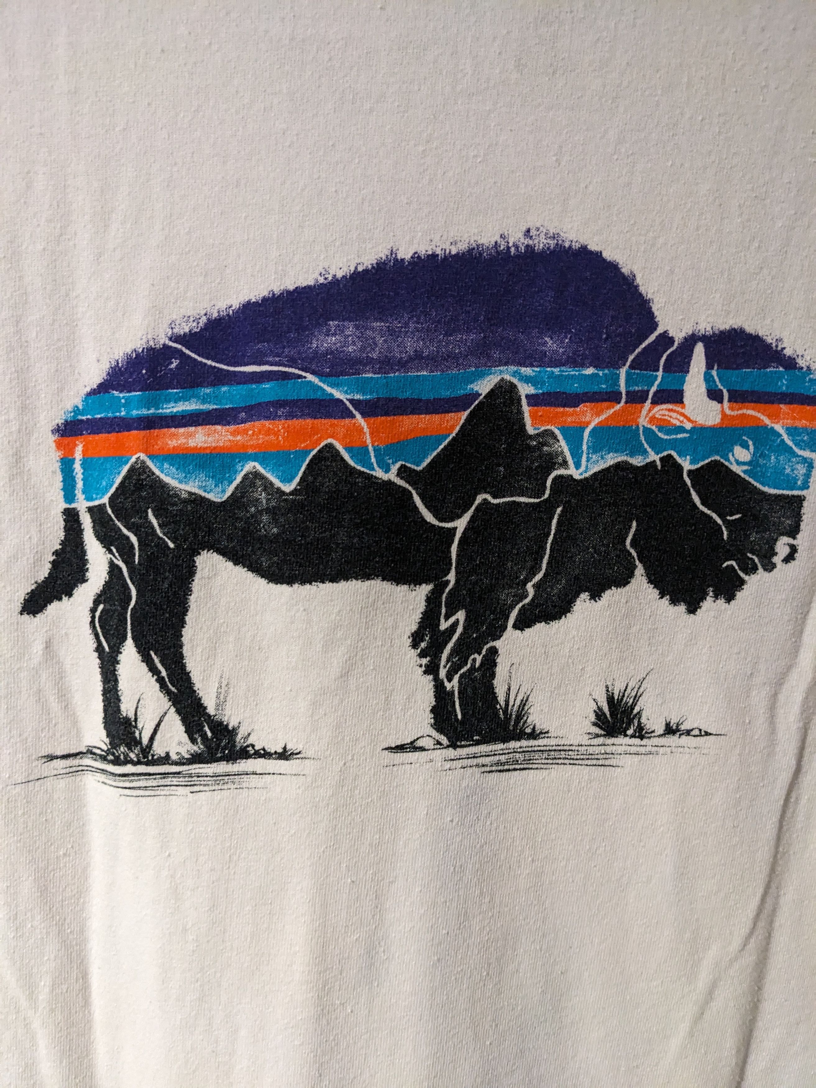 Designer × Patagonia Patagonia Buffalo Logo Responsibili-Tee Regular Long-Sleeve Size US XL / EU 56 / 4 - 2 Thumbnail
