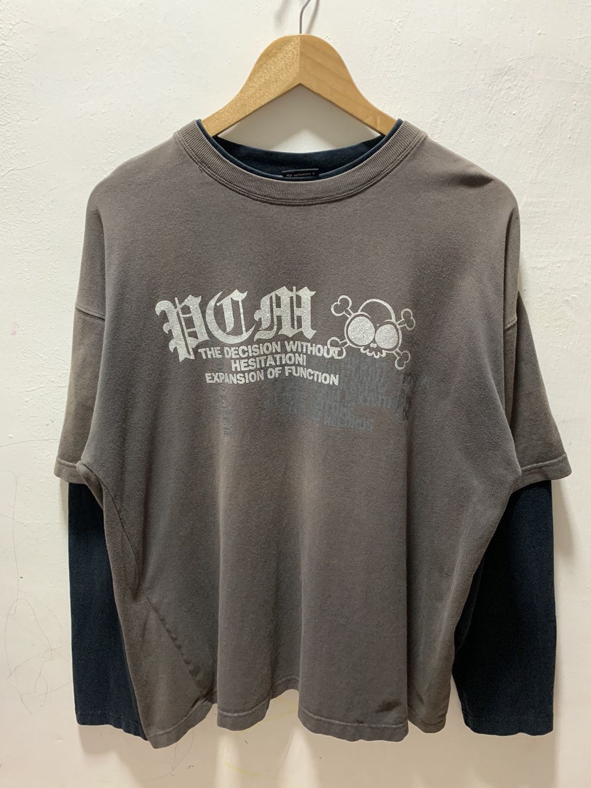 If Six Was Nine Vintage Pipichocomo Double Layer Tshirt Printed Logo Size US XXL / EU 58 / 5 - 1 Thumbnail