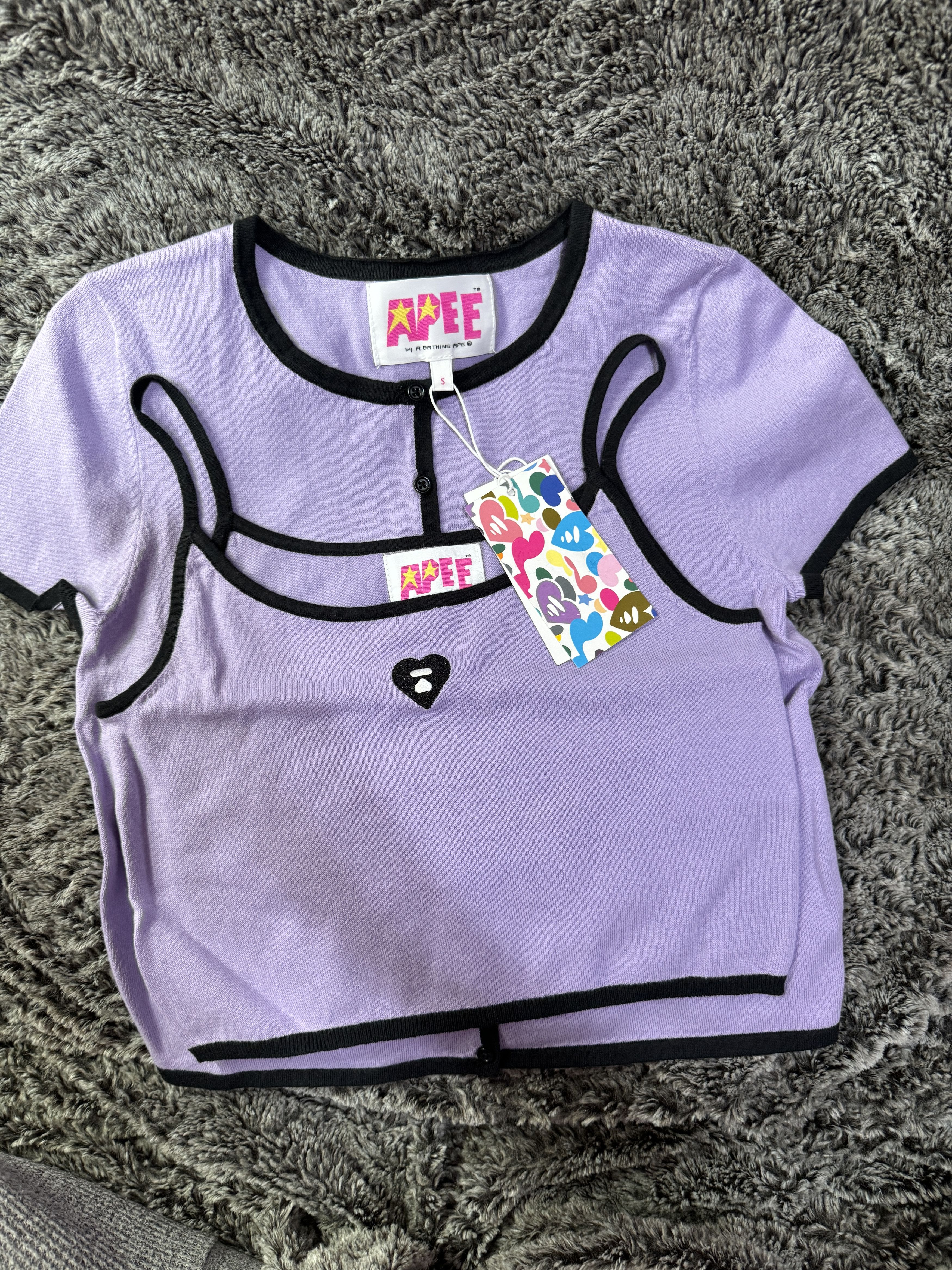 Aape Apee Cropped Tank Top & Sweater Combo Size S / US 4 / IT 40 - 4 Thumbnail