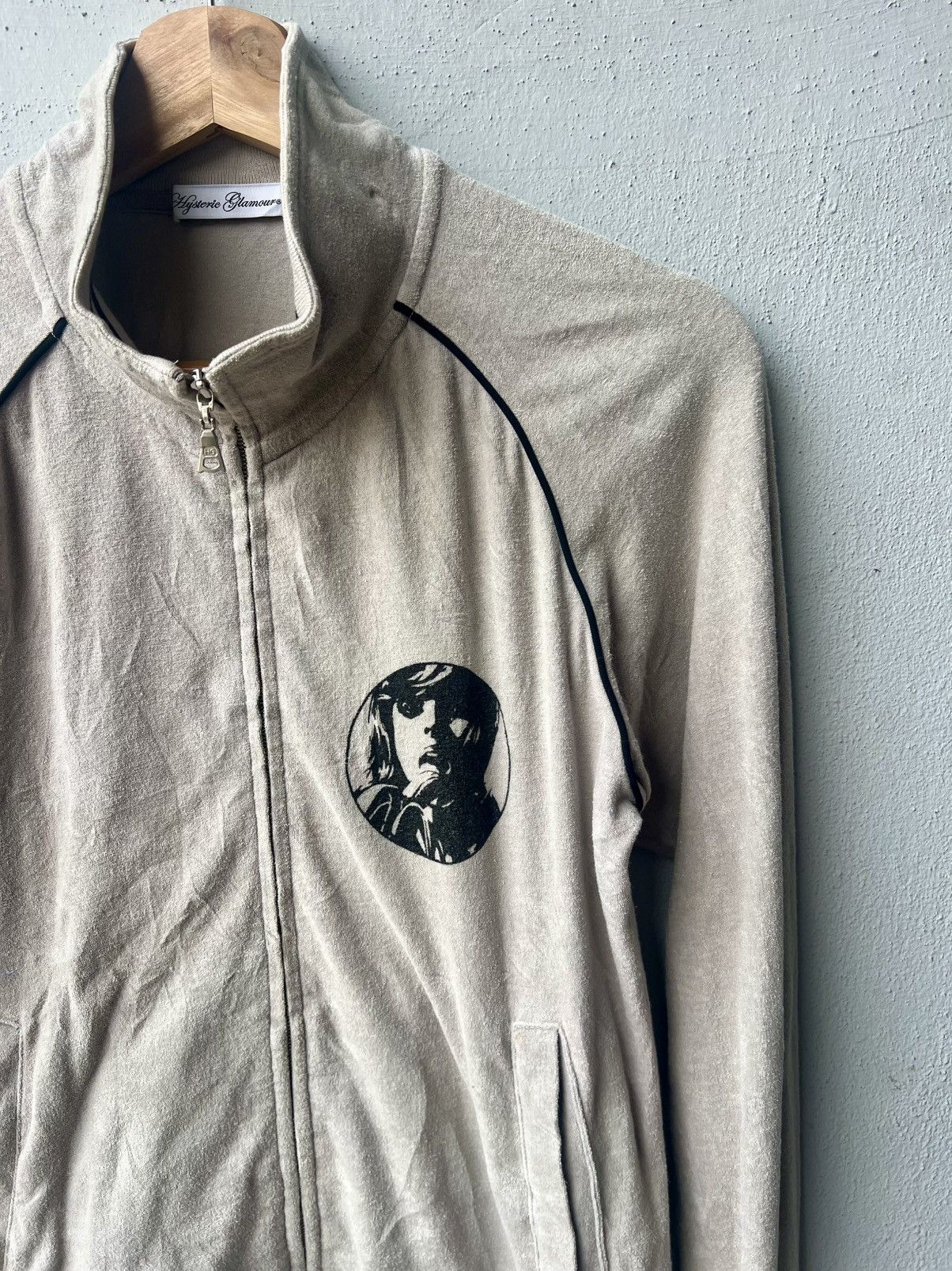 Hysteric Glamour Hysteric Glamour Rock N Roll Zip Up Sweater Size US M / EU 48-50 / 2 - 3 Thumbnail