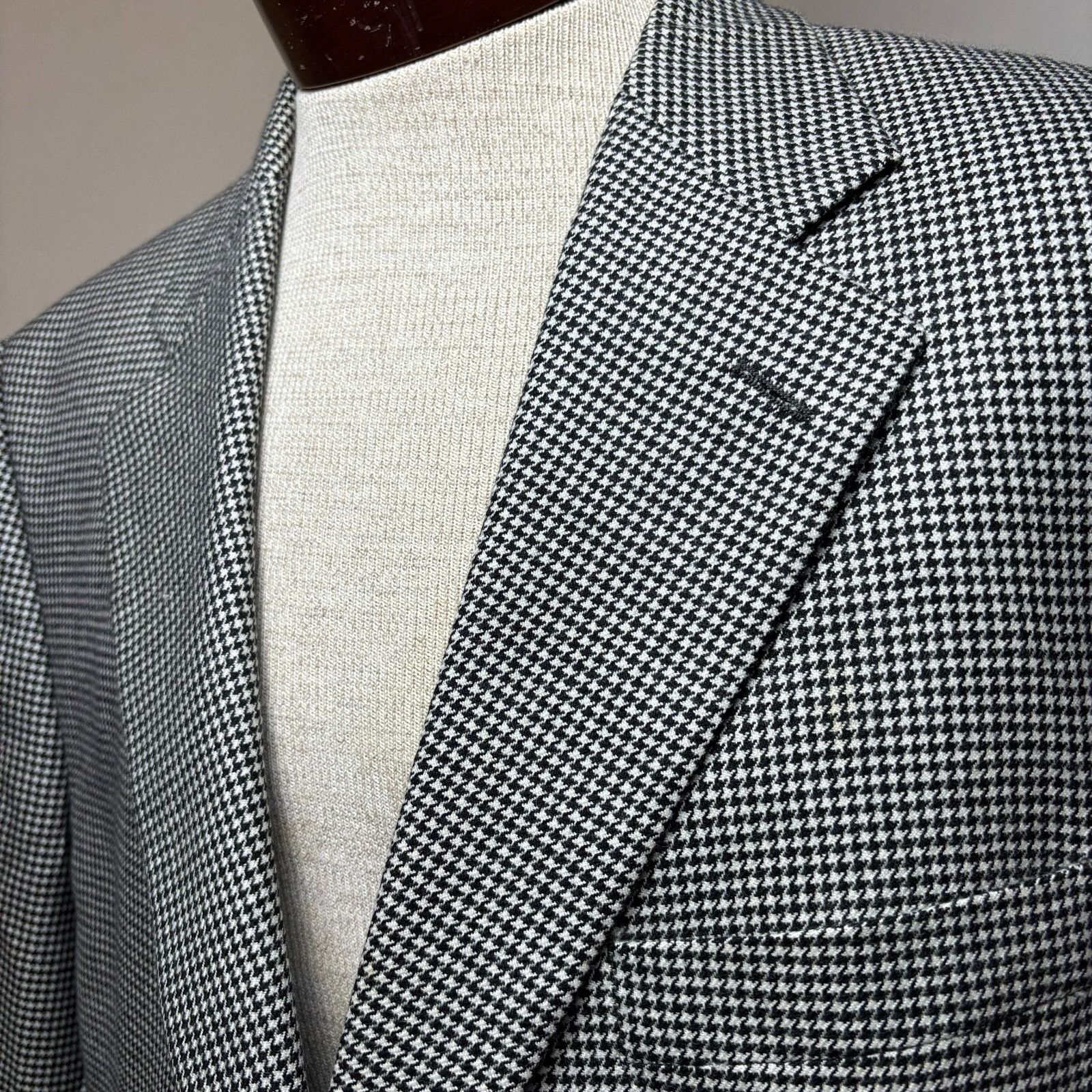 Nordstrom John W. Nordstrom Blazer Sz 44R Loro Piana Italy Cashmere Fl Size 44R - 4 Thumbnail