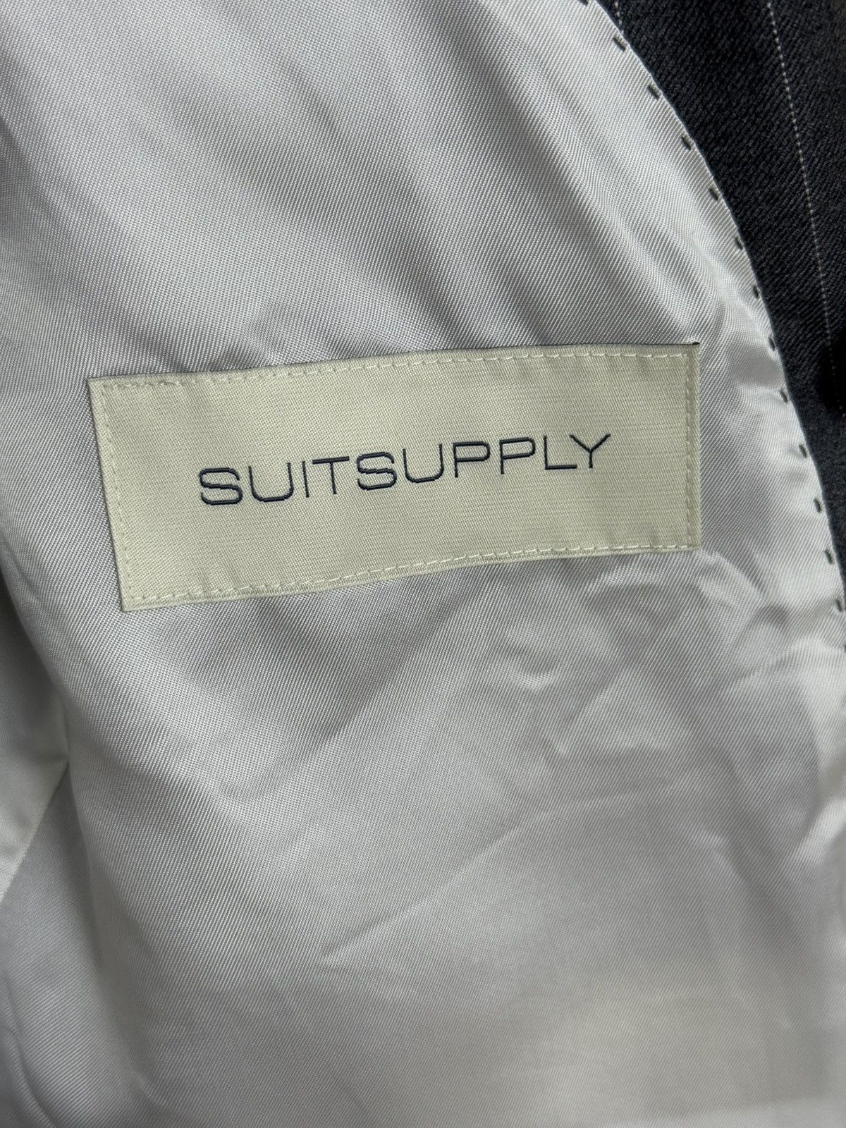 Suitsupply SuitSupply Double Breasted Pinstripe Wool Blazer Size 34R - 5 Thumbnail